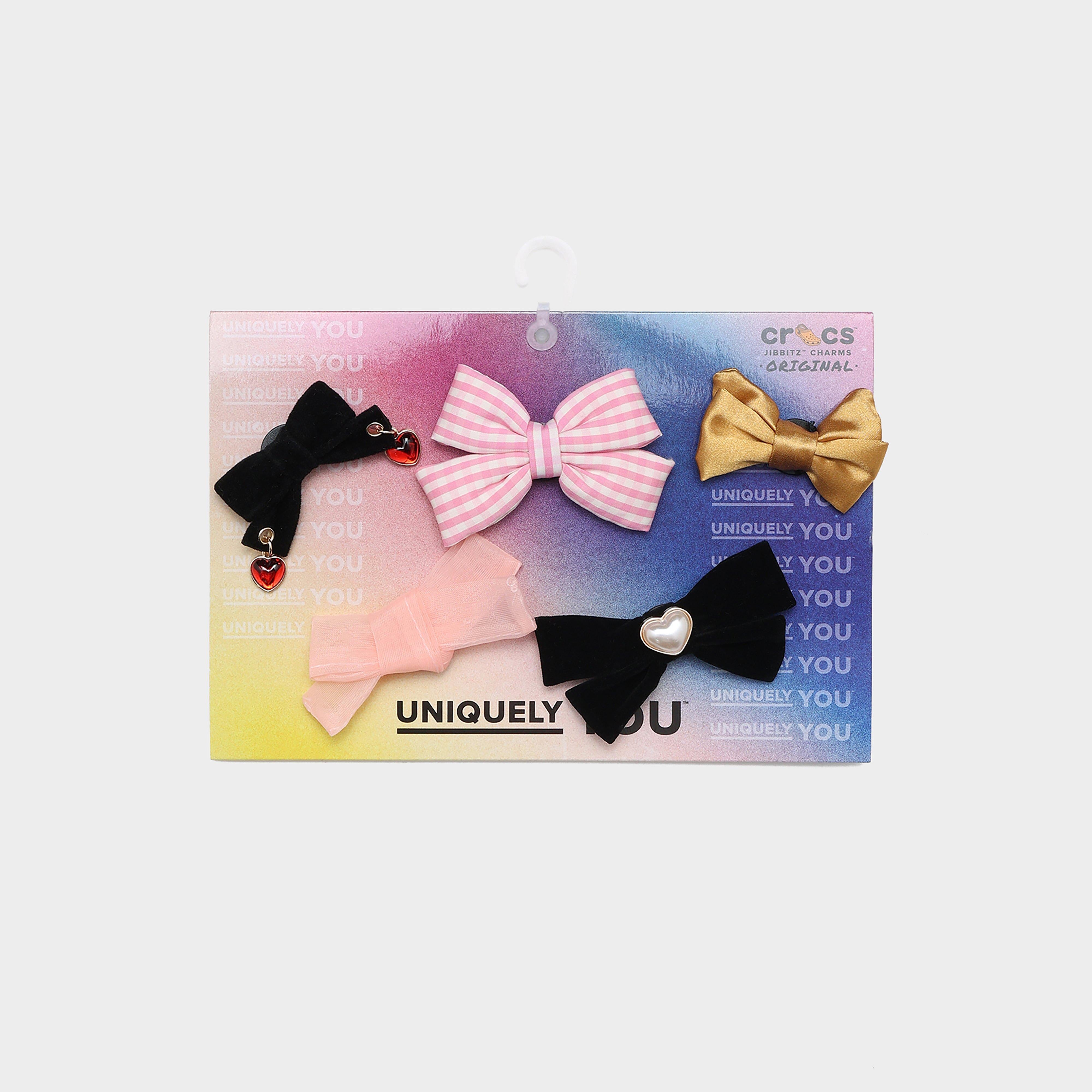 ที่ติดรองเท้า Oversize Mix Bows Jibbitz (5 ชิ้น)