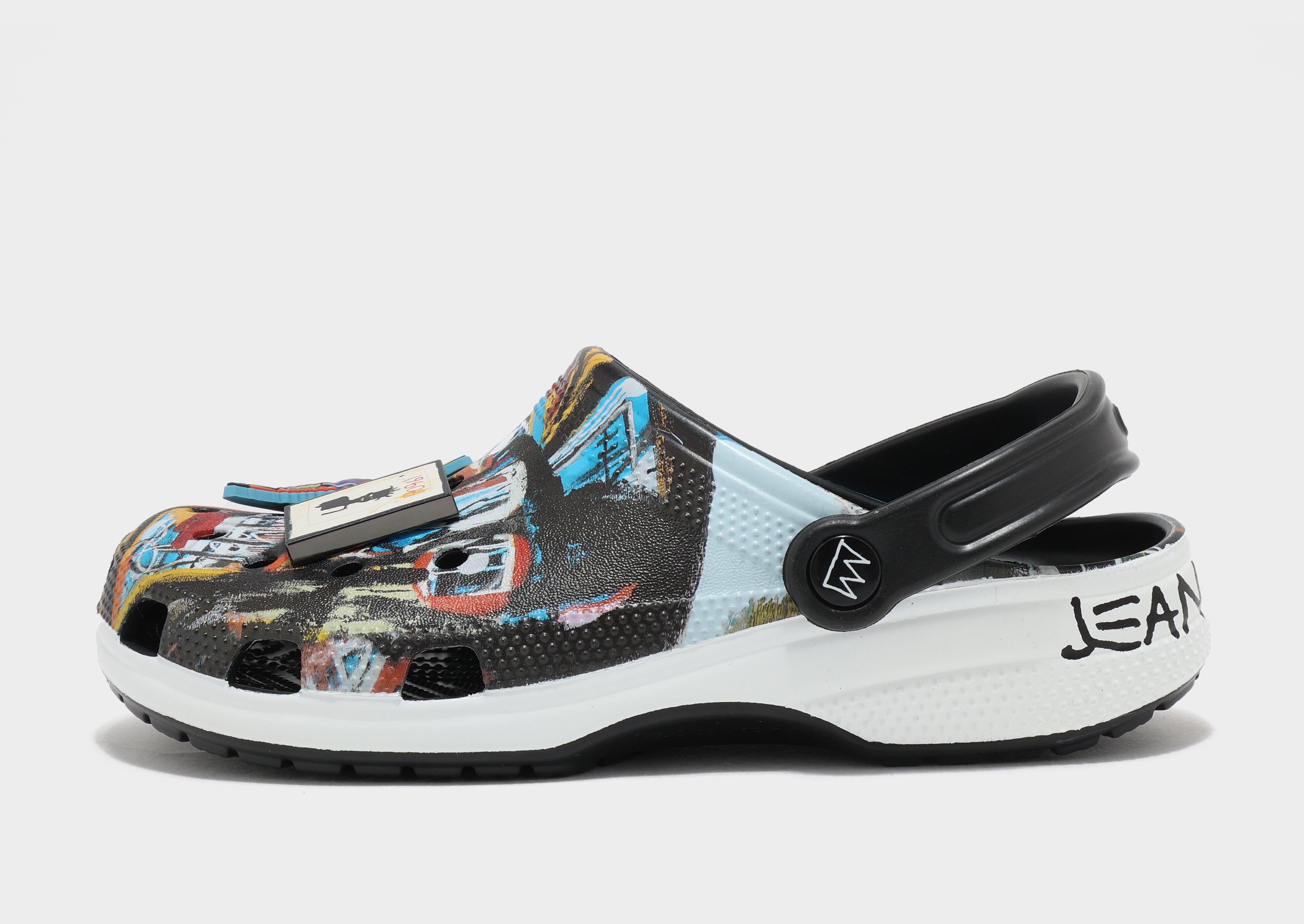 x ARTIST Jean-Michel Basquiat รองเท้าแตะผู้ชาย Classic Clog