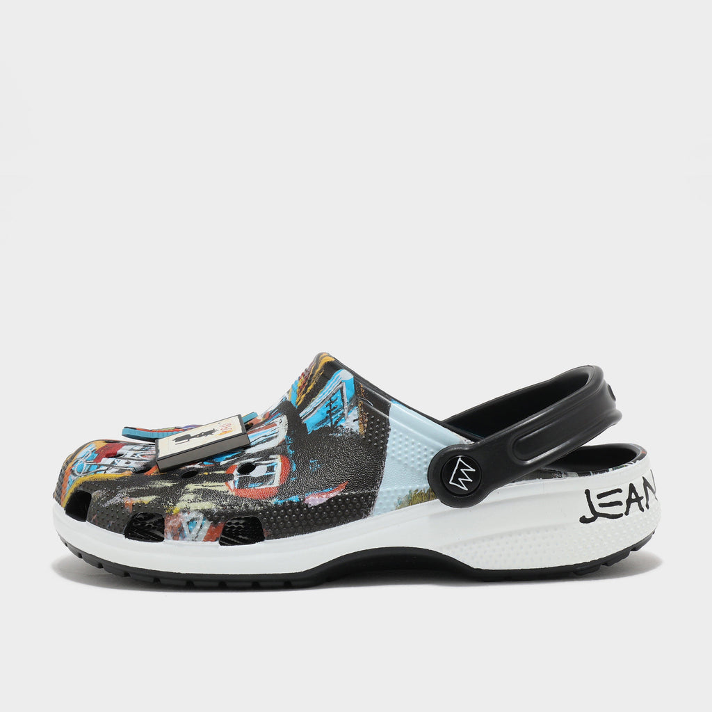 x ARTIST Jean-Michel Basquiat รองเท้าแตะผู้ชาย Classic Clog