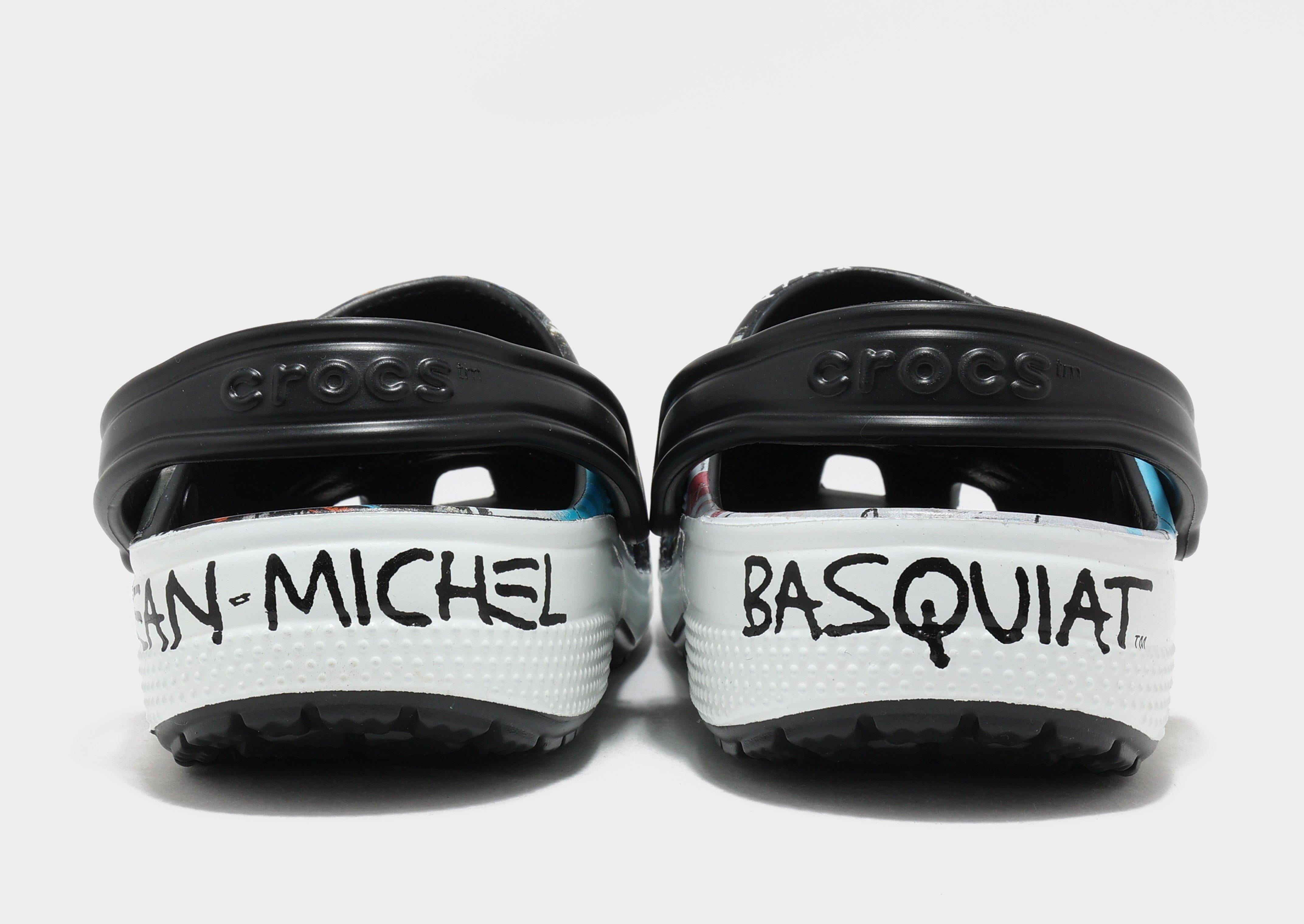 x ARTIST Jean-Michel Basquiat รองเท้าแตะผู้ชาย Classic Clog