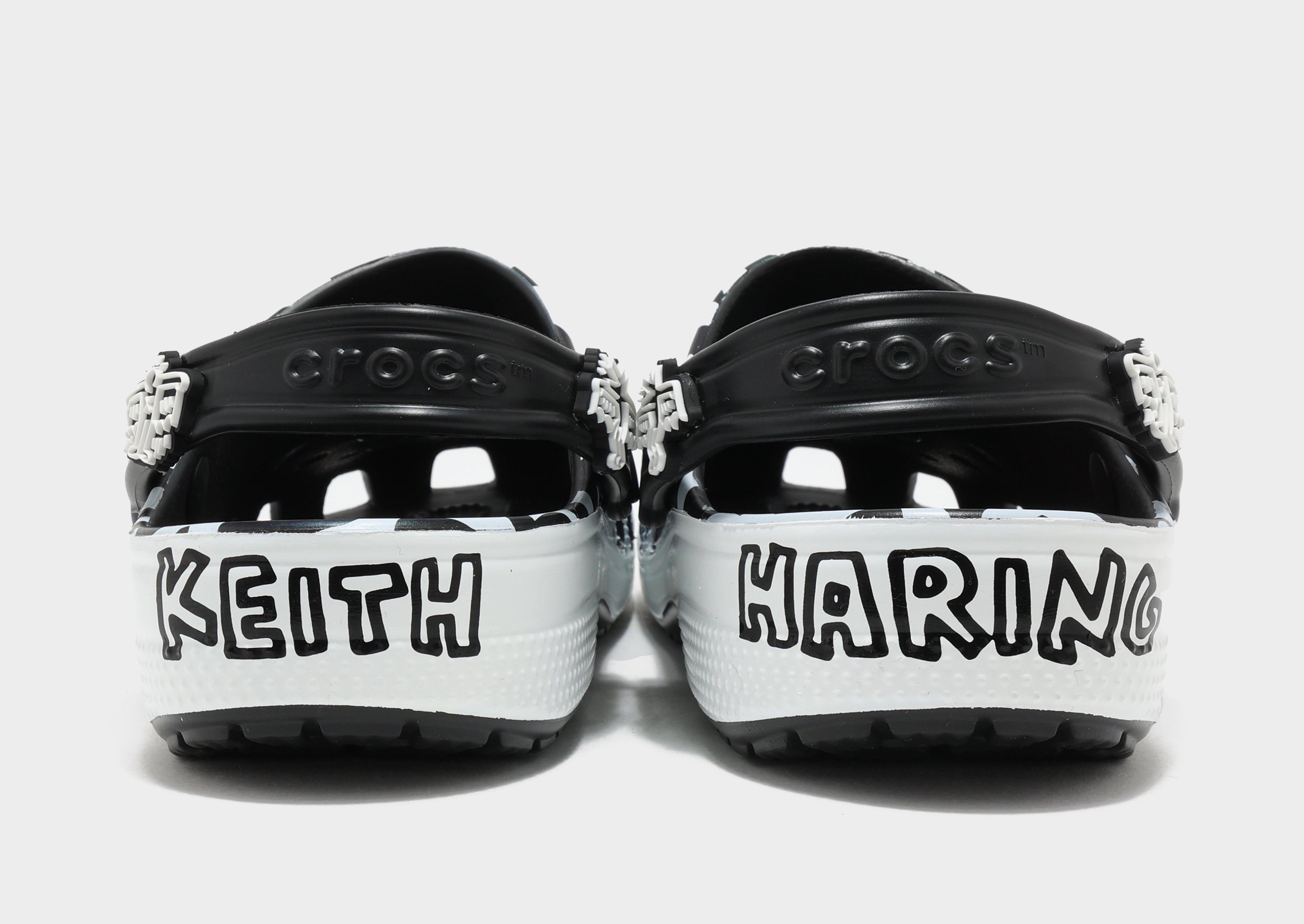 x ARTIST Keith Haring รองเท้าแตะผู้ชาย Classic Clog