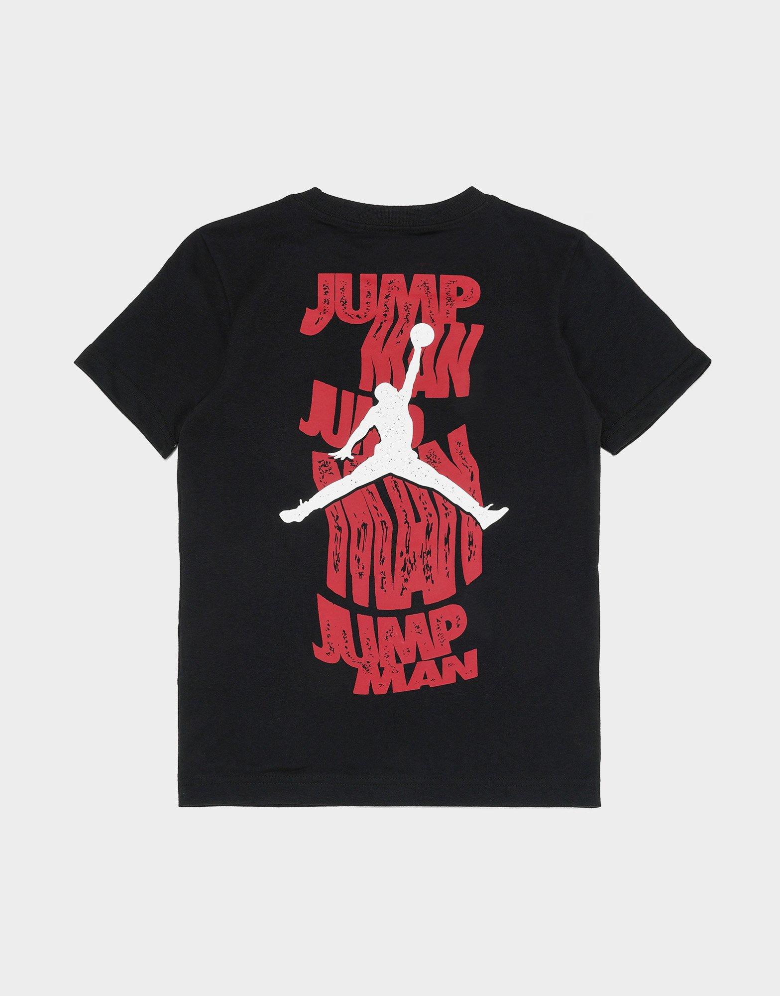 เสื้อยืดเด็กโต Wavy Motion Jumpman