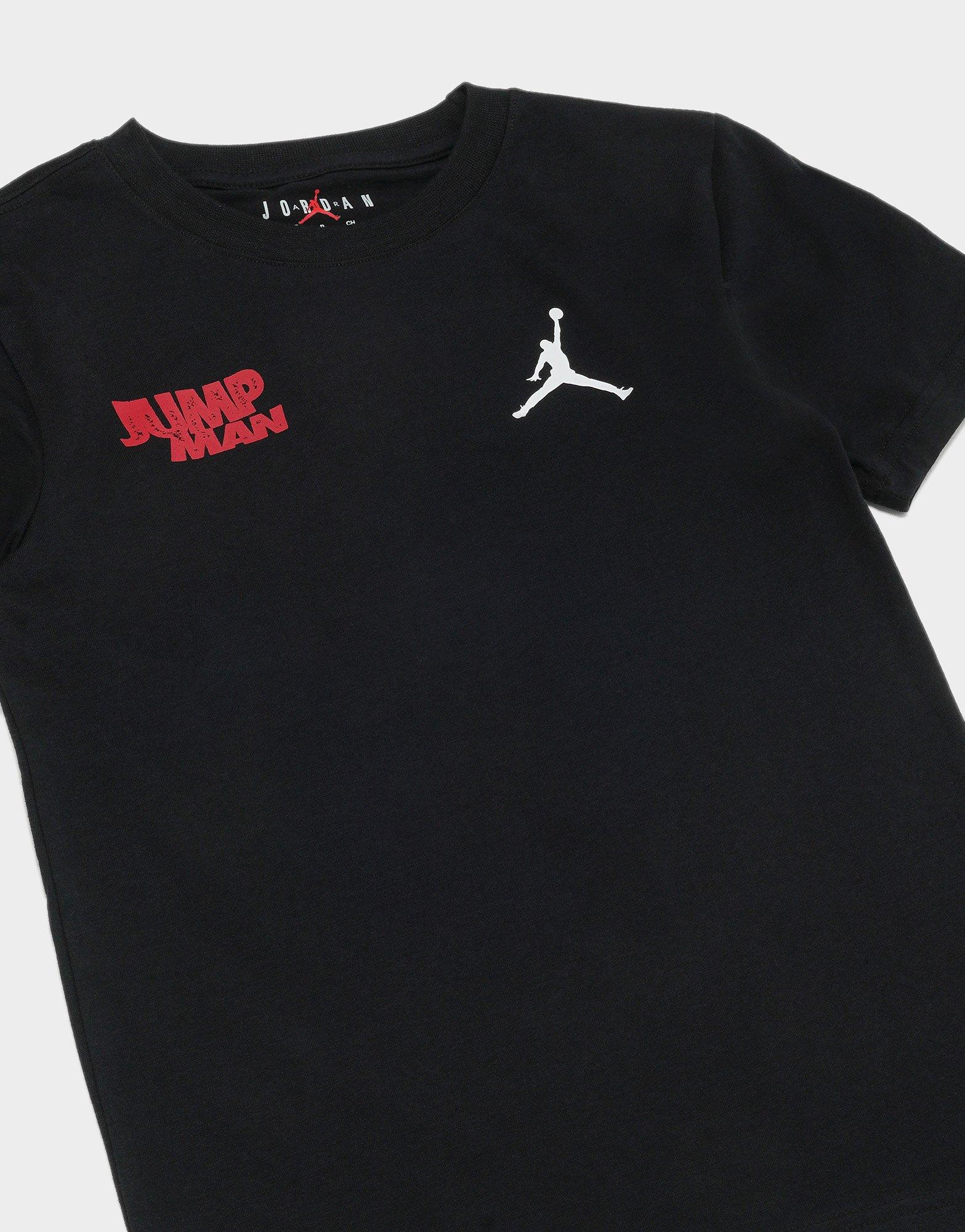 เสื้อยืดเด็กโต Wavy Motion Jumpman