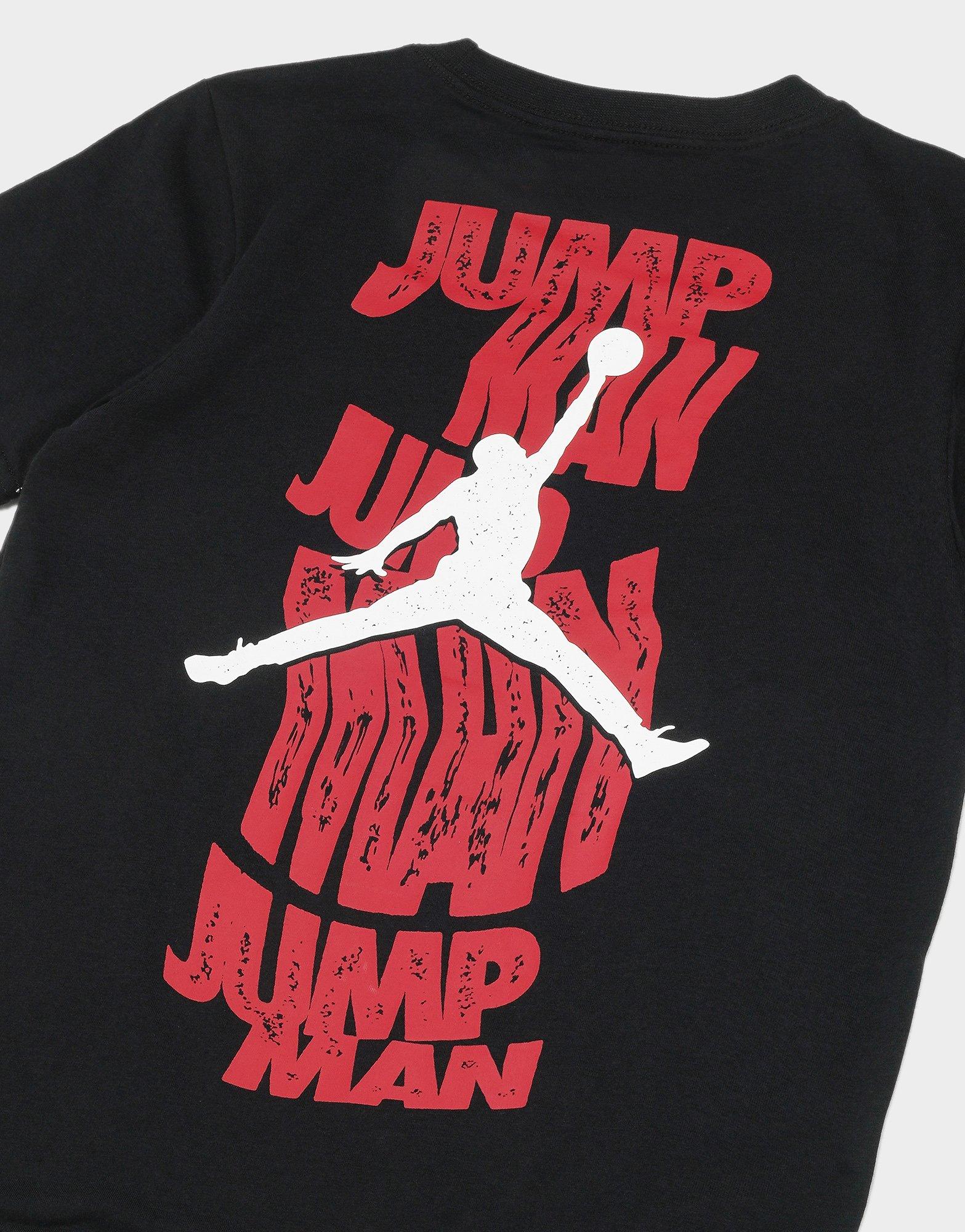 เสื้อยืดเด็กโต Wavy Motion Jumpman