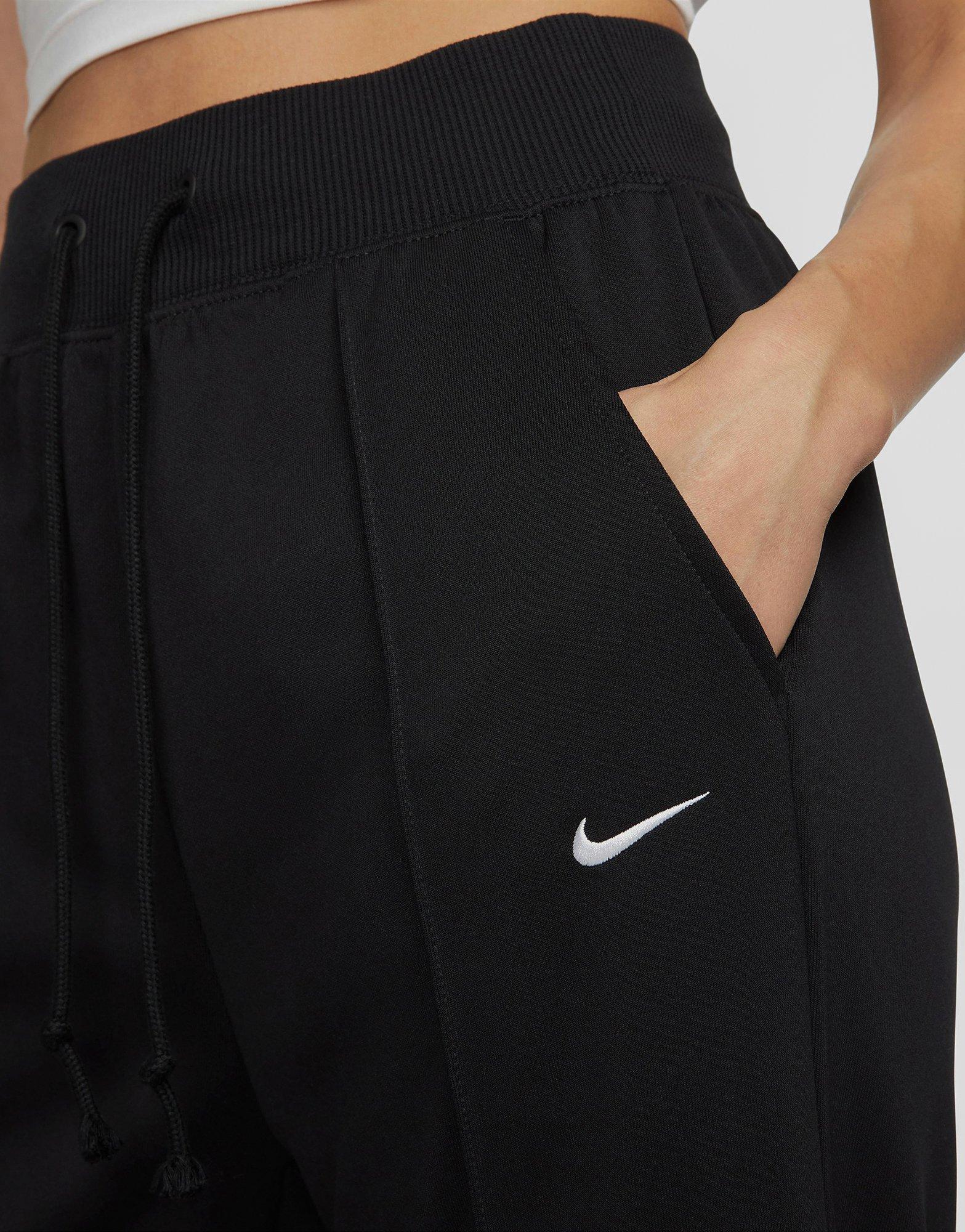 กางเกงขายาวผู้หญิง Sportswear Essential High-Waisted Wide-Leg