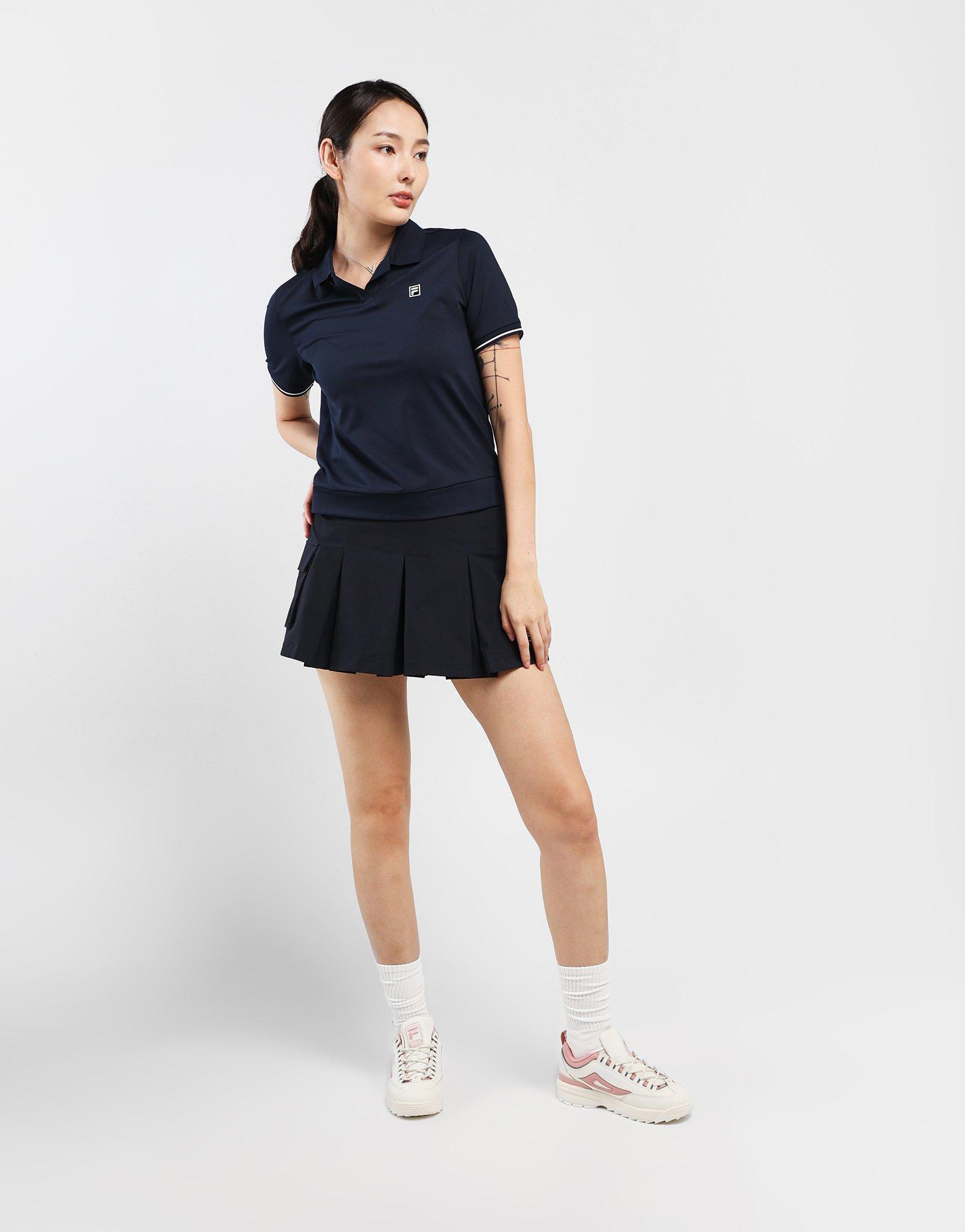 เสื้อแขนสั้นผู้หญิง Tennis Polyknit