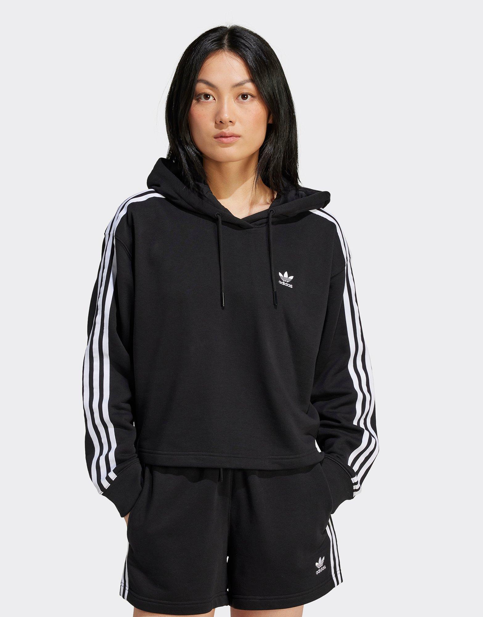 เสื้อฮู้ดดี้ผู้หญิง Adicolor 3-Stripes