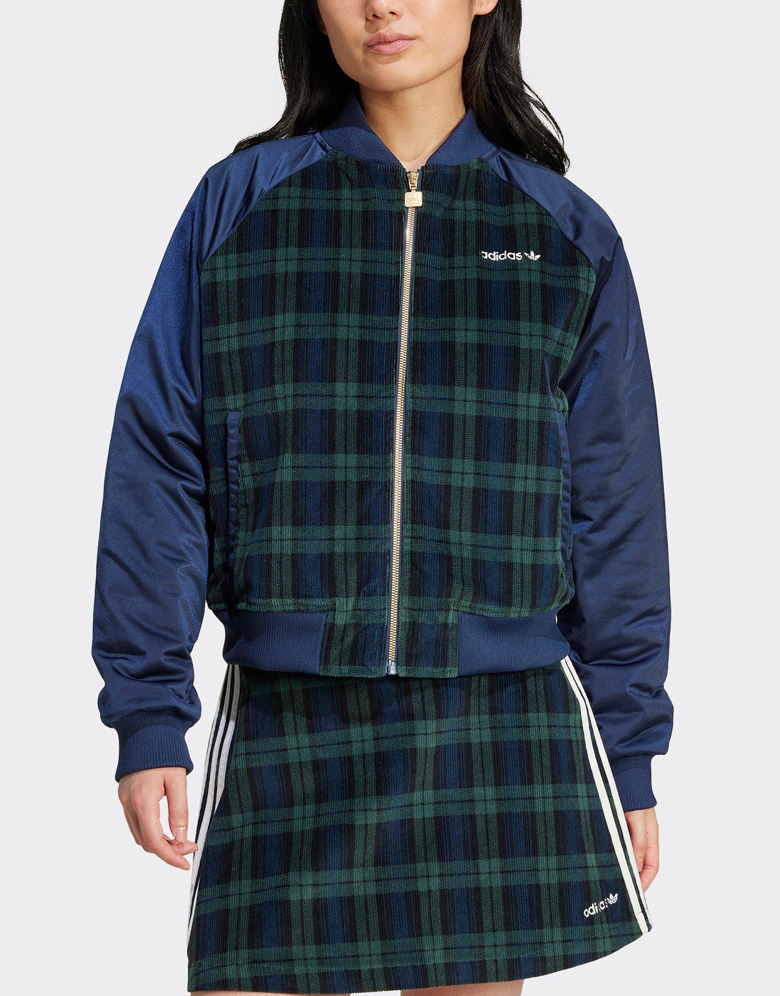 เสื้อแจ็คเก็ตผู้หญิง Tartan Collegiate