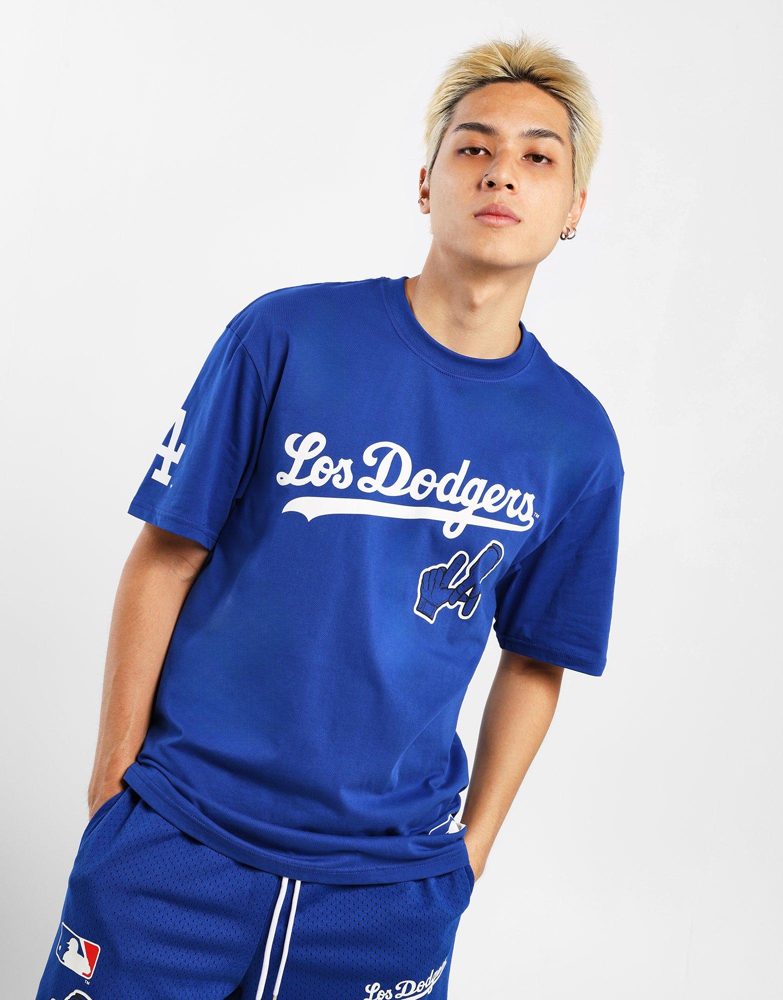 เสื้อยืดผู้ชาย LA Dodgers City Connect Wordmark