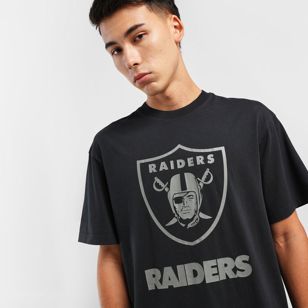 เสื้อยืดผู้ชาย NFL Oakland Raiders Crest