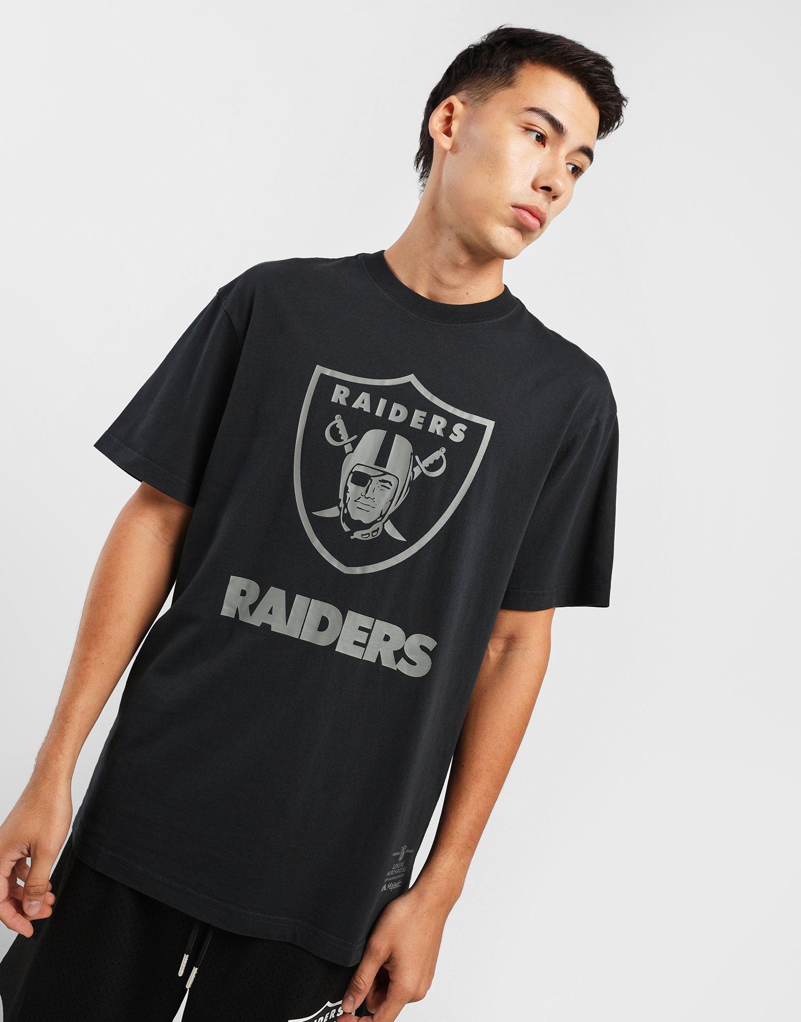 เสื้อยืดผู้ชาย NFL Oakland Raiders Crest