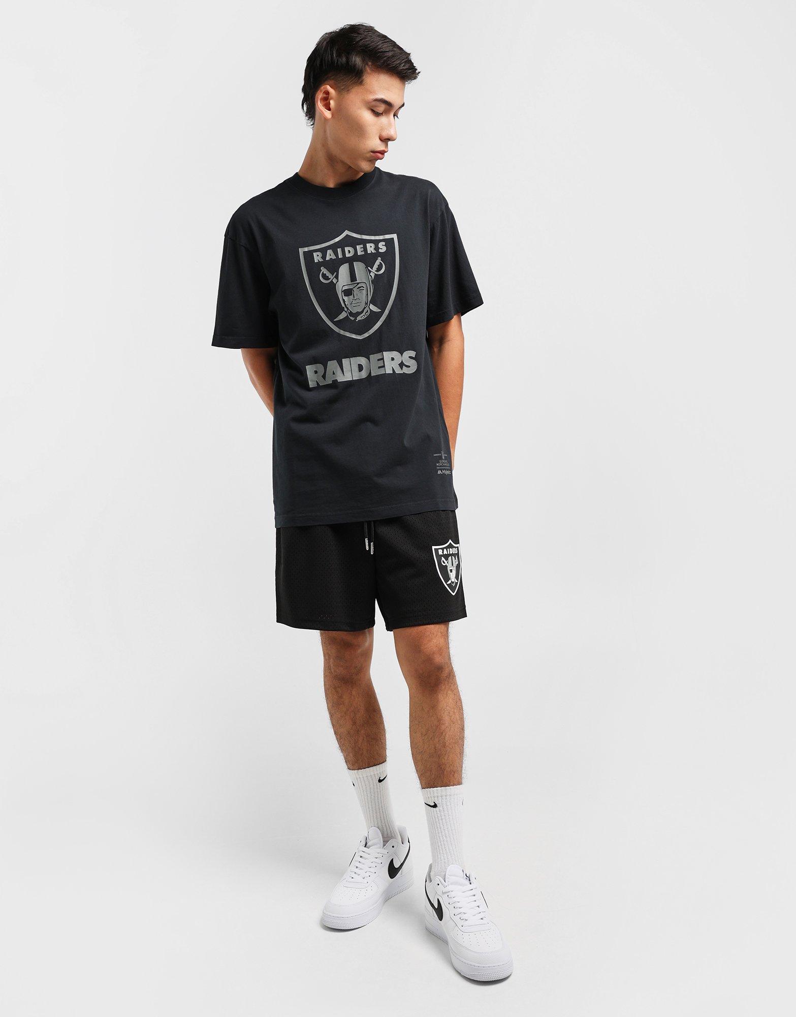 เสื้อยืดผู้ชาย NFL Oakland Raiders Crest