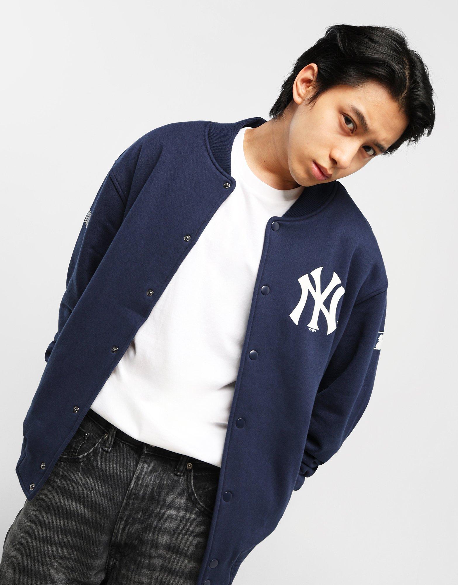 แจ็คเก็ตผู้ชาย NY Yankees Classic Letterman