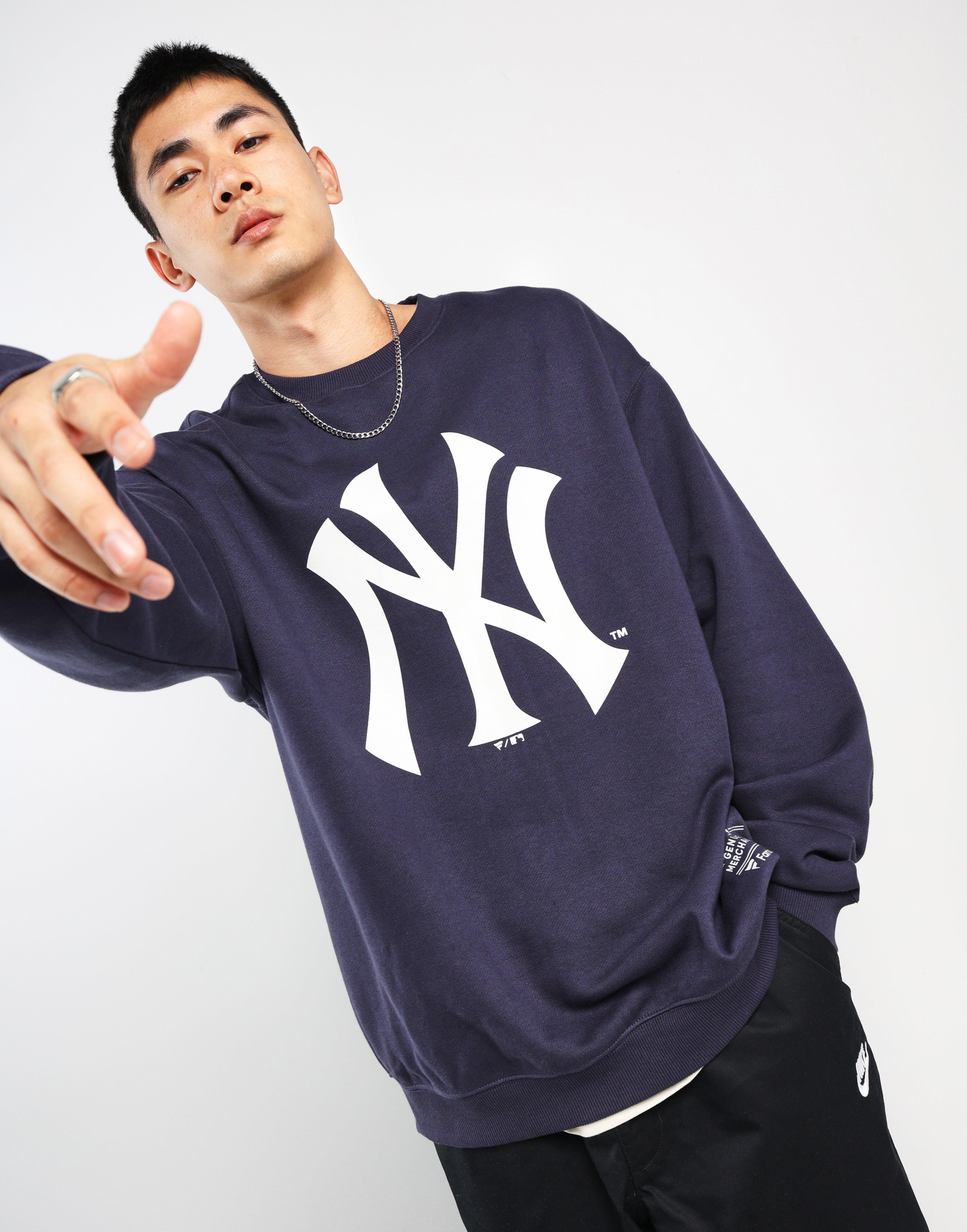 เสื้อแขนยาวผู้ชาย NY Yankees Classic Crest