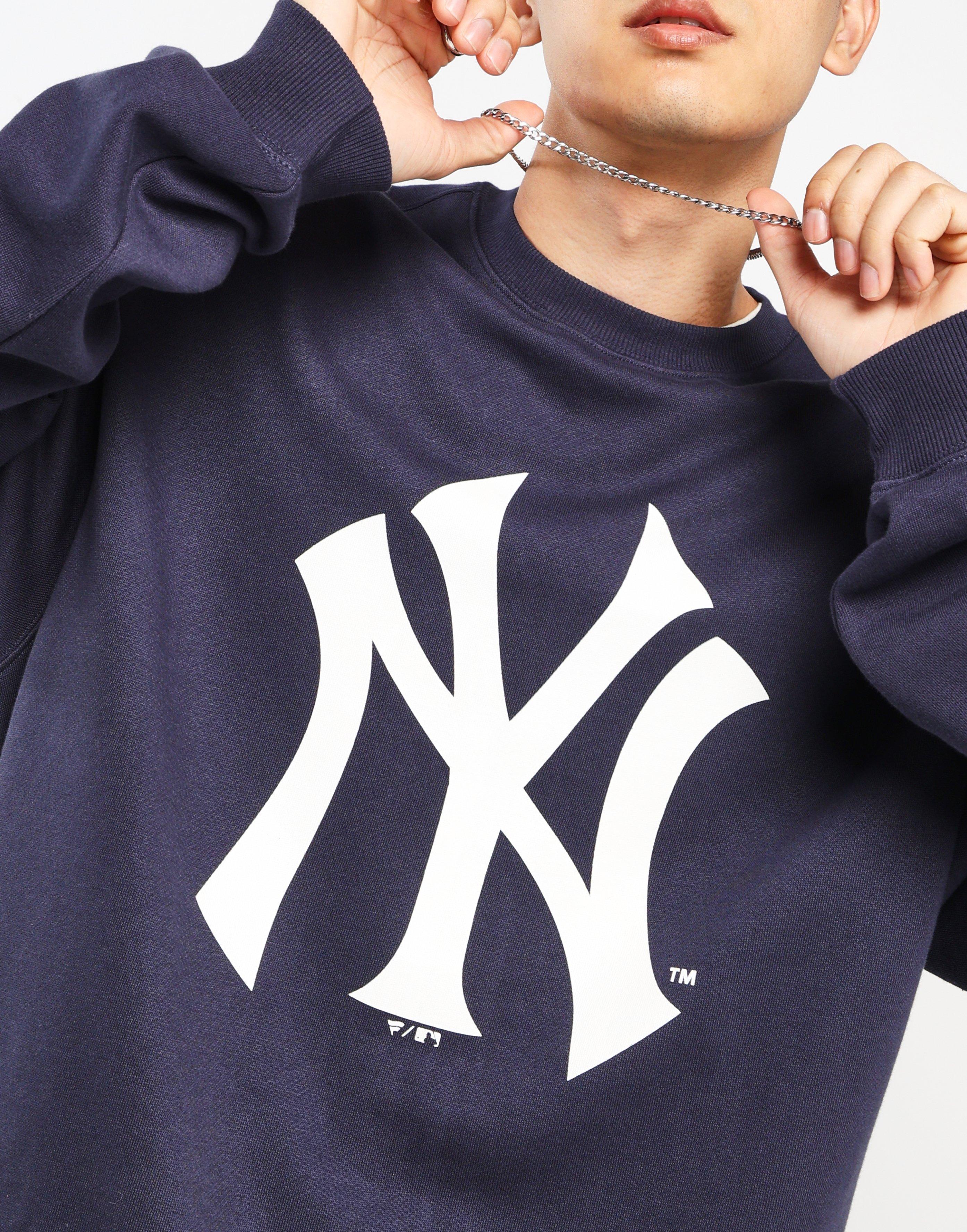 เสื้อแขนยาวผู้ชาย NY Yankees Classic Crest