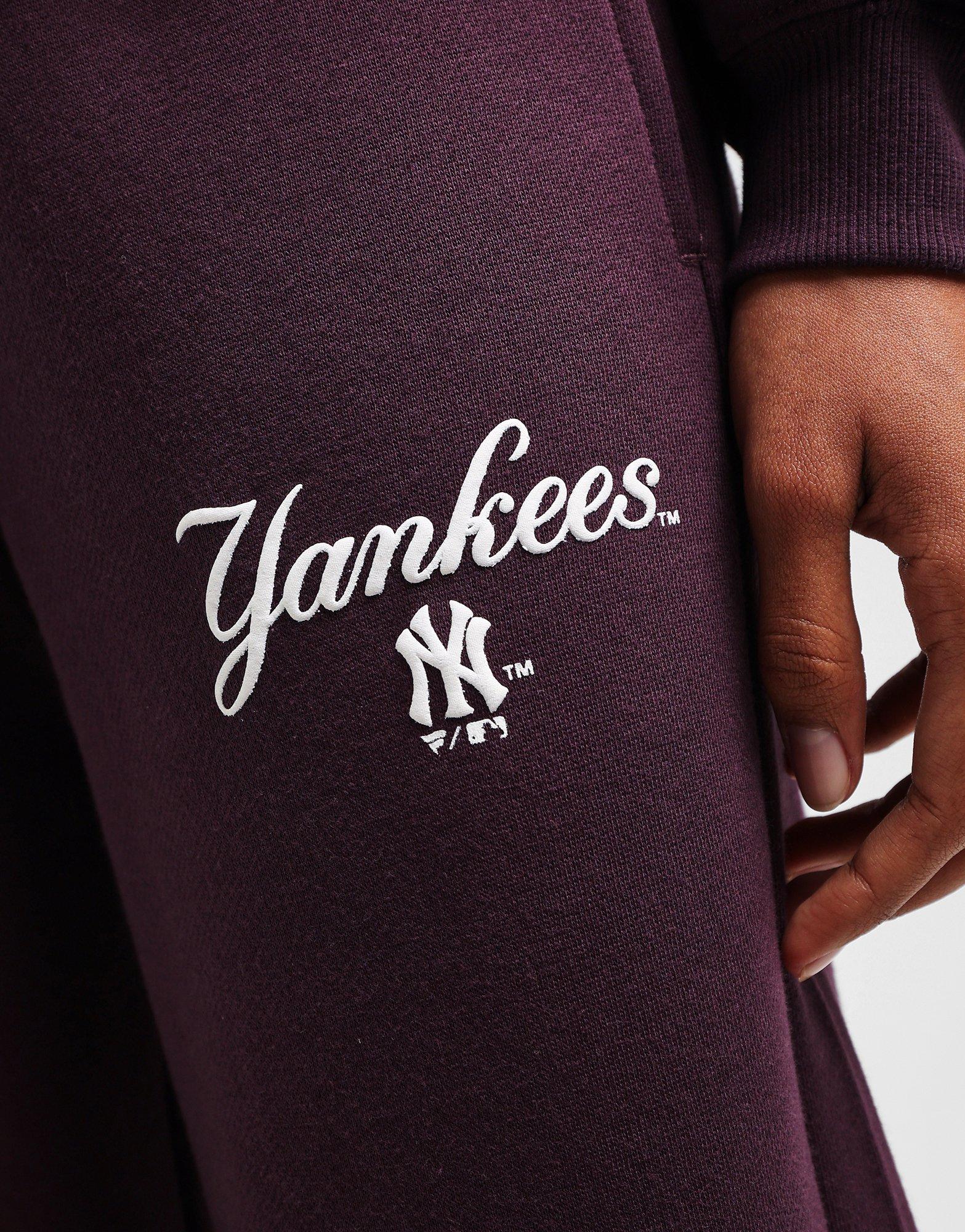 กางเกงขายาวผู้หญิง NY Yankees High Waisted Wide Leg