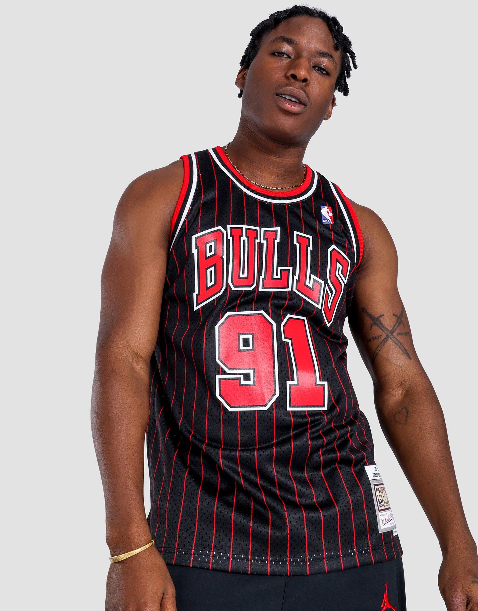 เสื้อกล้ามผู้ชาย Dennis Rodman 1995-96 Hardwood Classic NBA Swingman