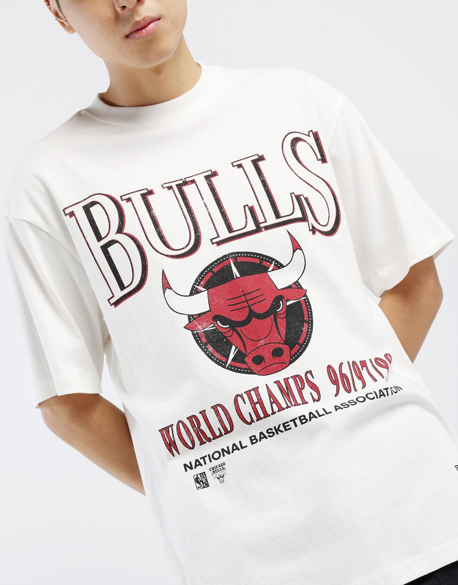 เสื้อยืดผู้ชาย Chicago Bulls Champs Band T-Shirt