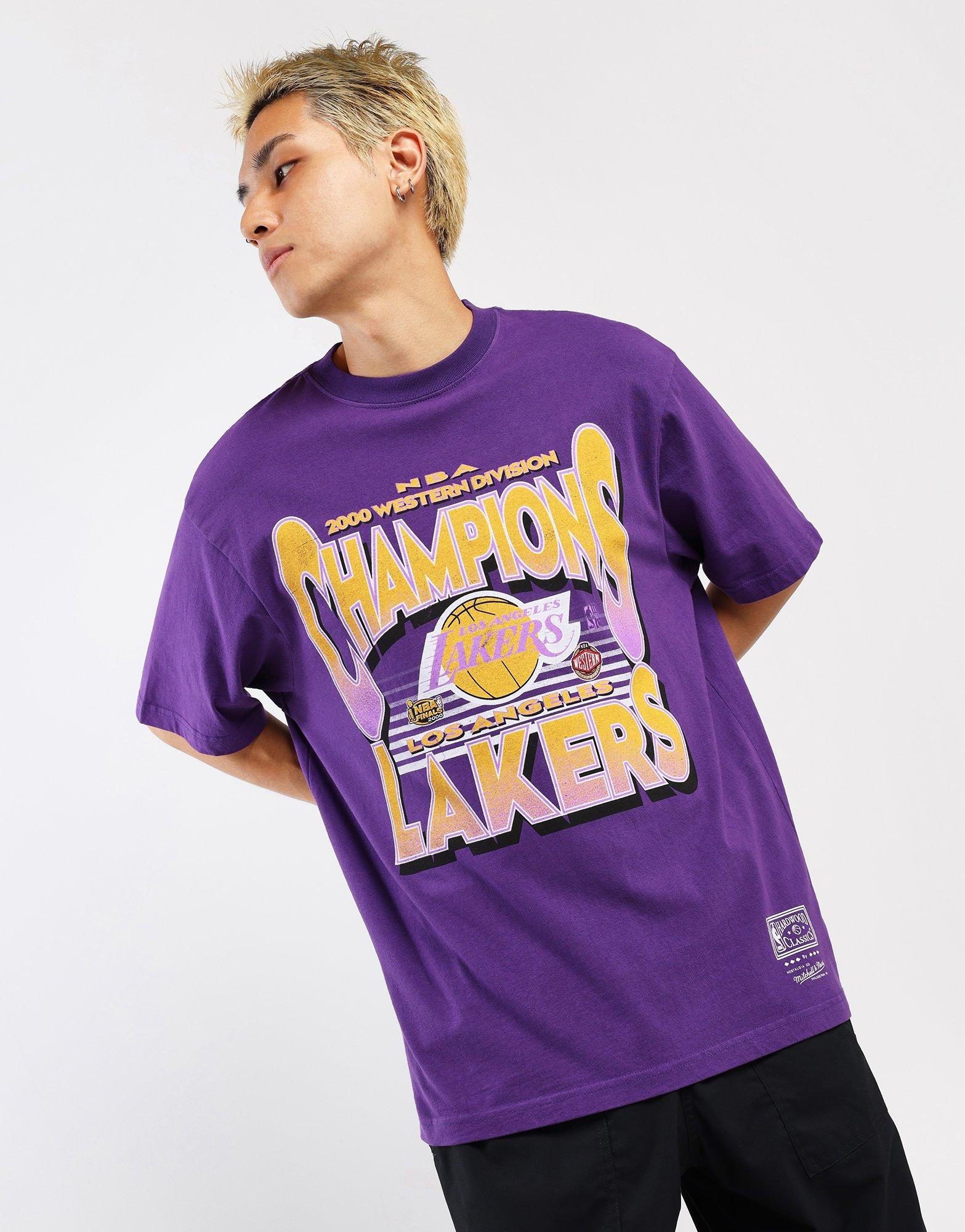 เสื้อยืดผู้ชาย LA Lakers Nba Champs