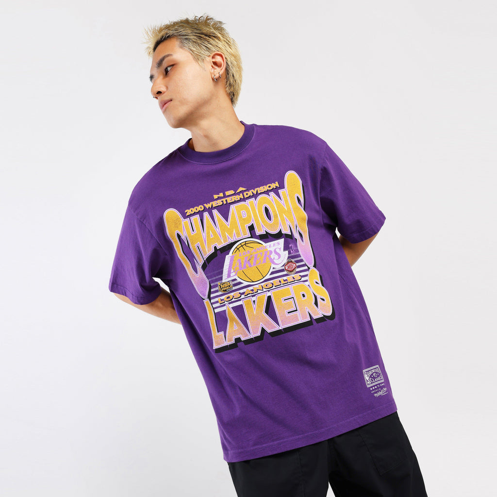 เสื้อยืดผู้ชาย LA Lakers Nba Champs