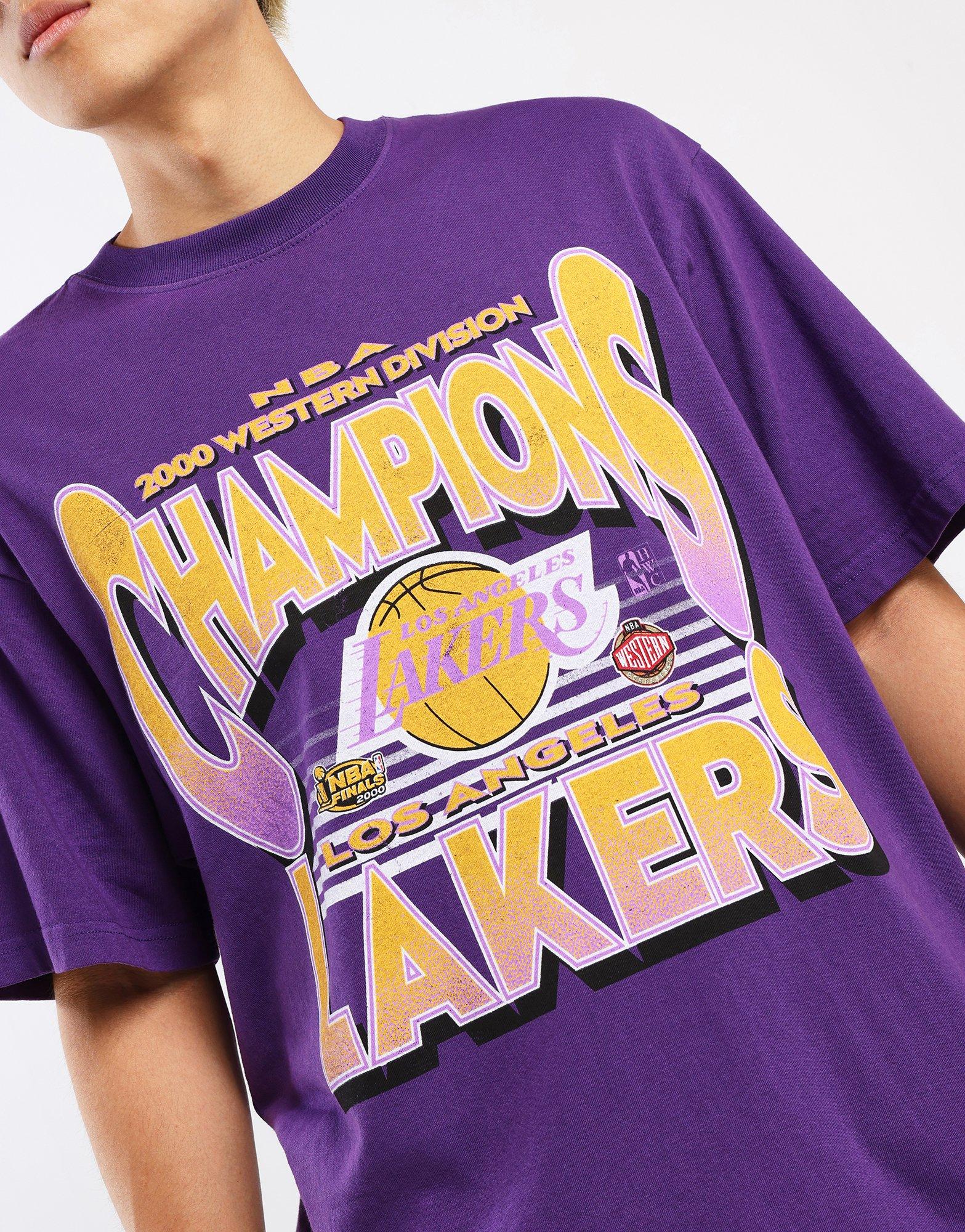 เสื้อยืดผู้ชาย LA Lakers Nba Champs