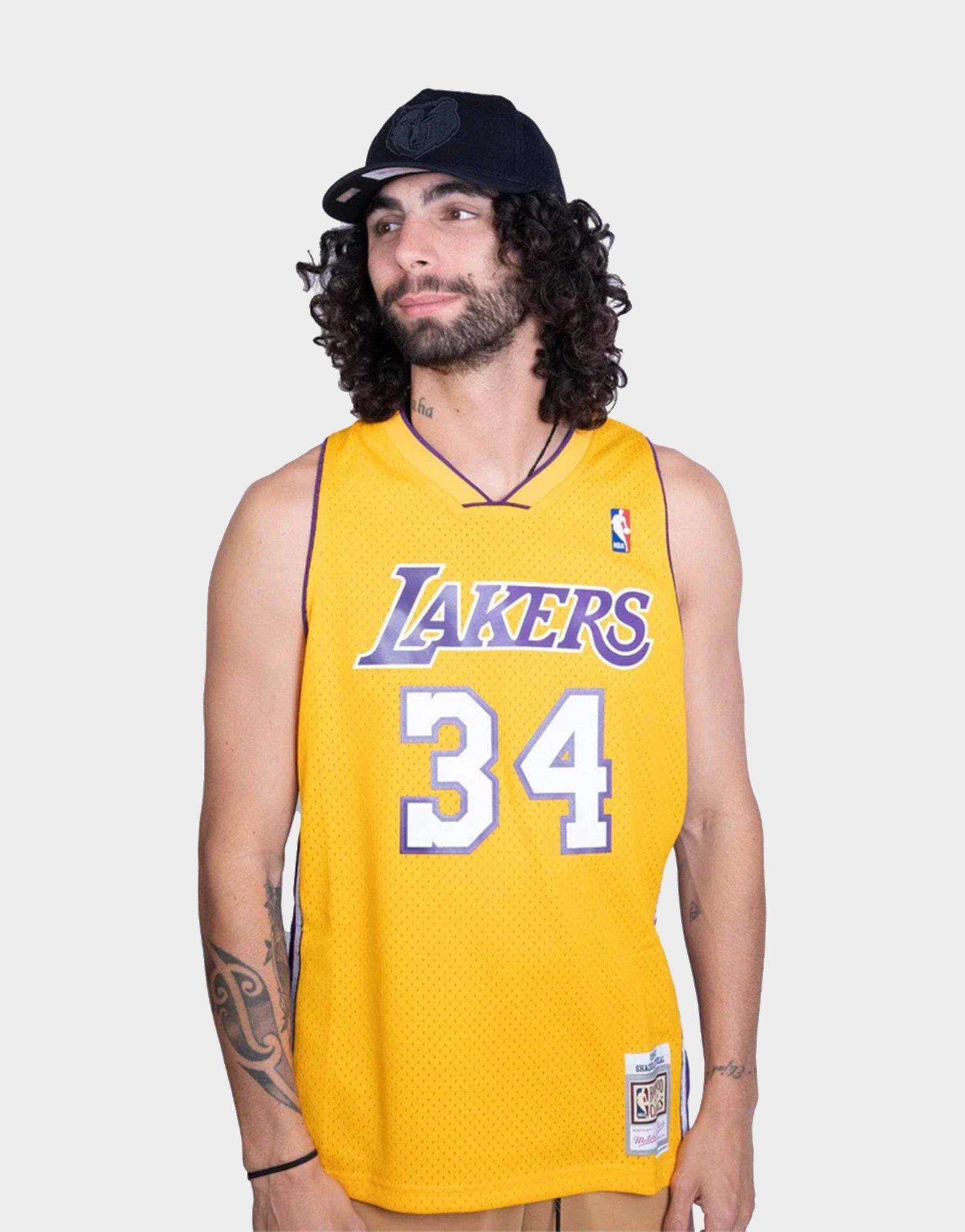 เสื้อกล้ามผู้ชาย LA Lakers 99-00 Hardwood Classic Swingman