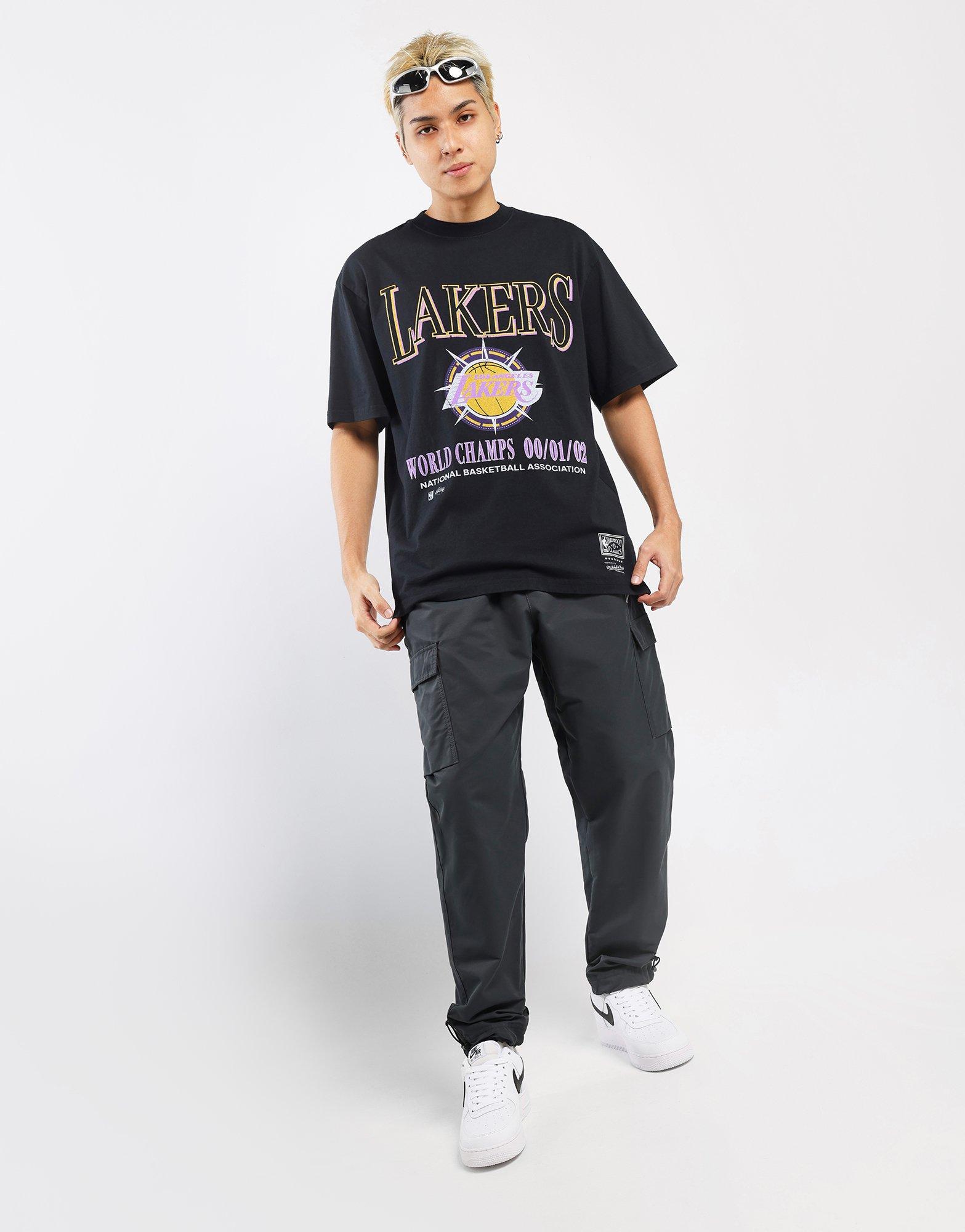 เสื้อยืดผู้ชาย LA Lakers Champs Band