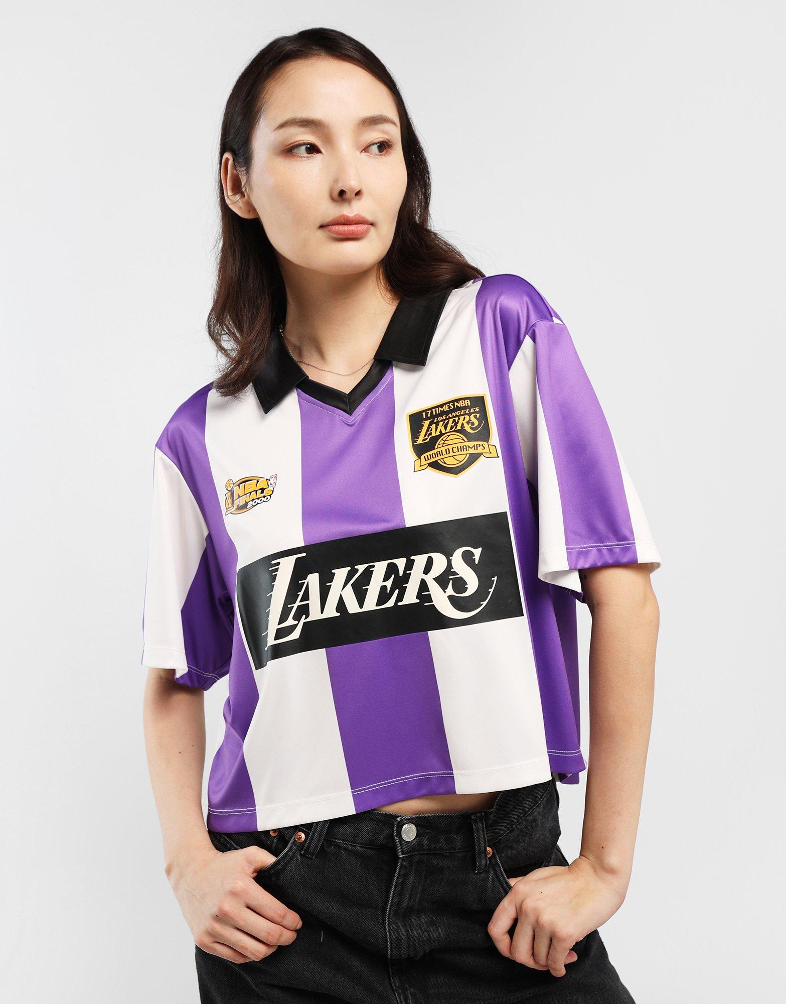 เสื้อแขนสั้นผู้หญิง Sport Lakers Jersey Polo