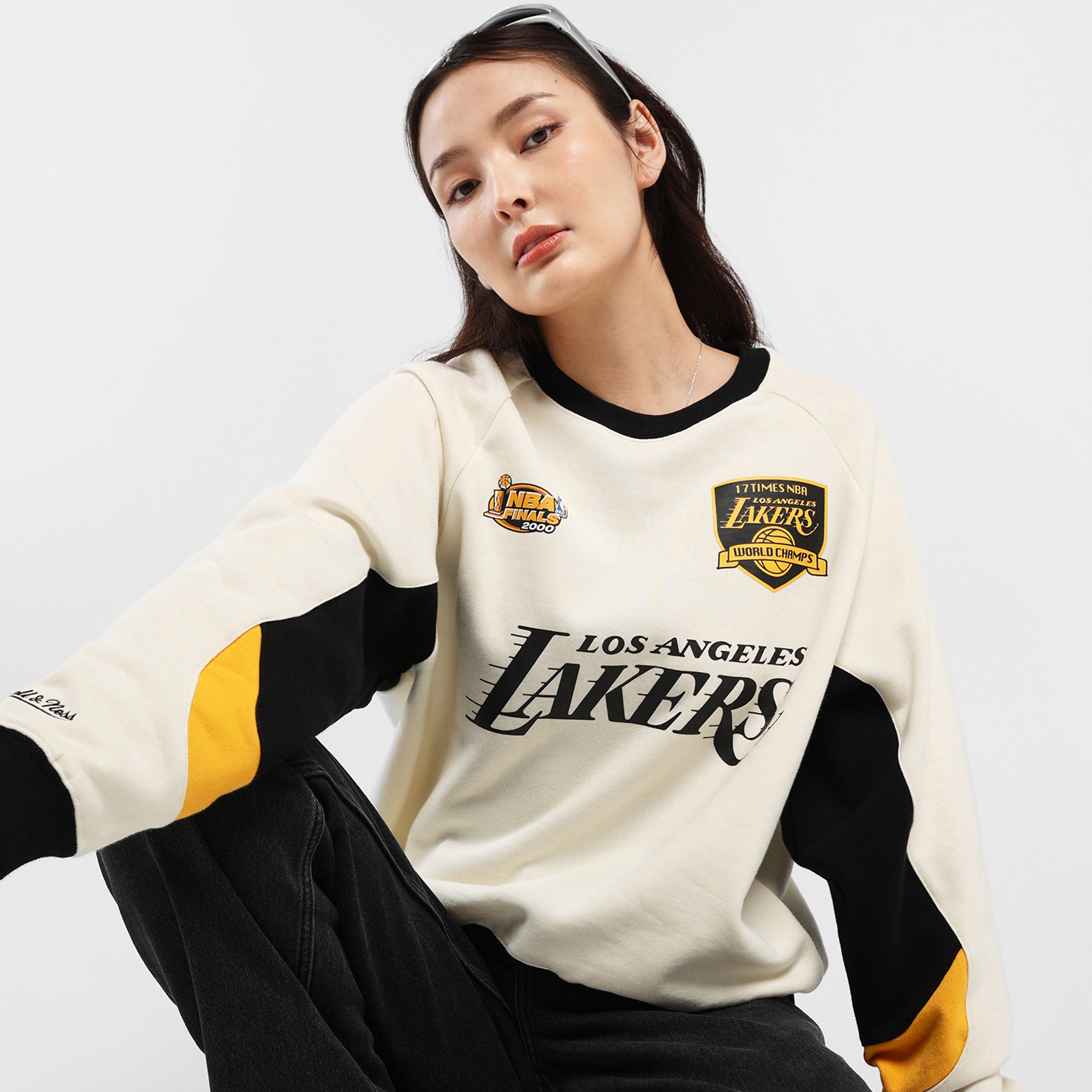 เสื้อแขนยาวผู้หญิง Sport LA Lakers Patch