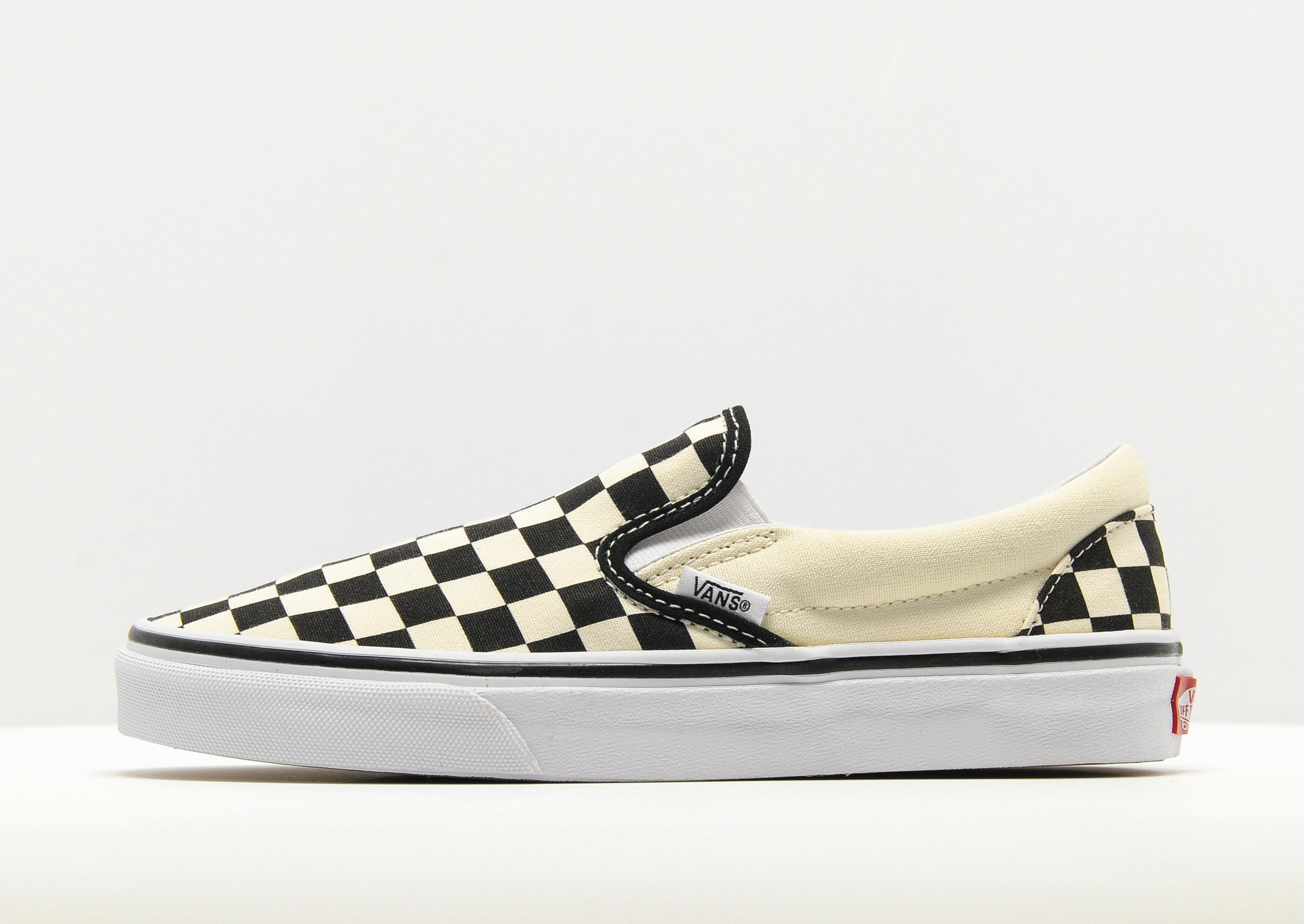 รองเท้าผู้ชาย Classic Slip-On Checkerboard