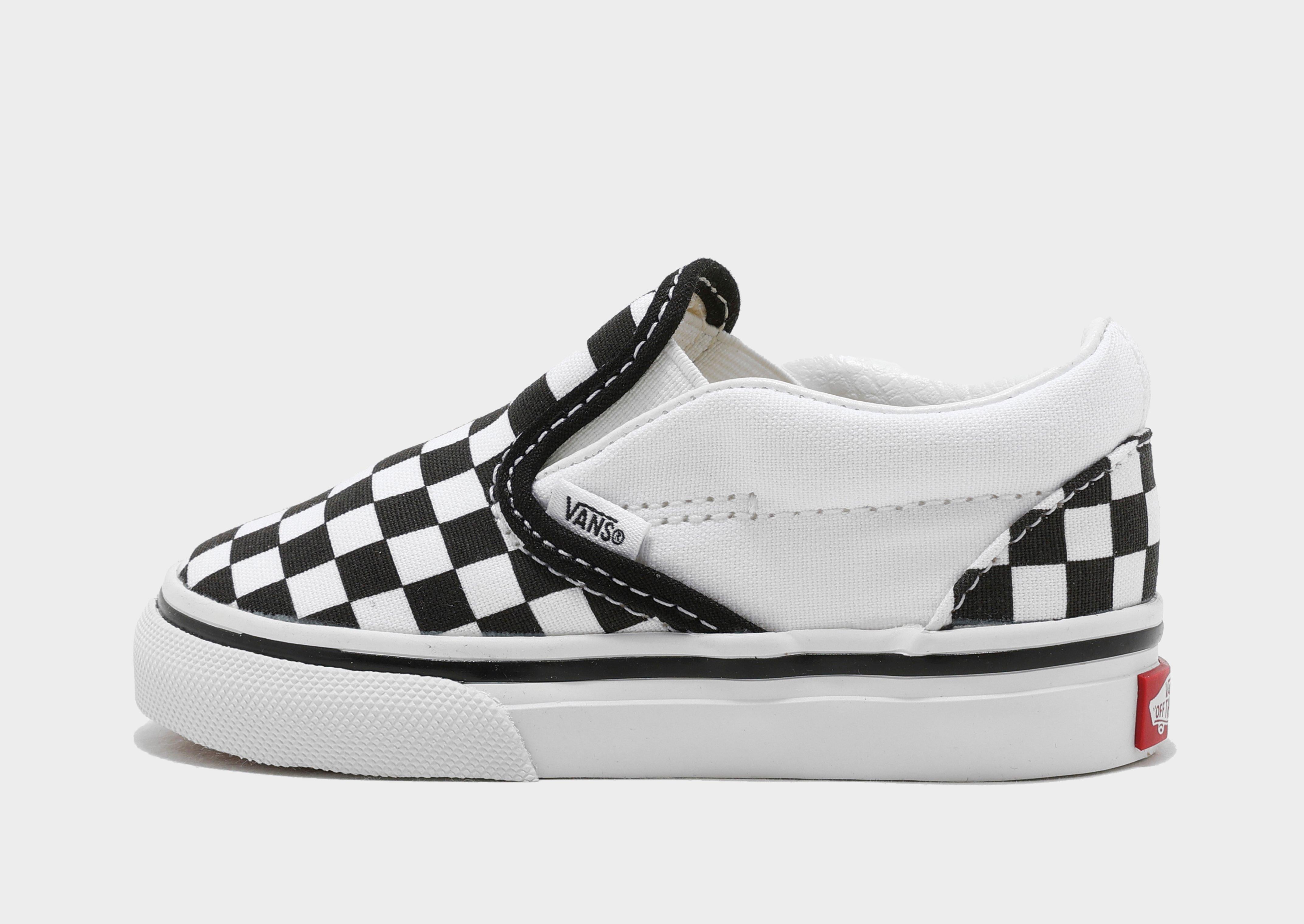 รองเท้าเด็กวัยหัดเดิน Classic Slip-On Checkerboard