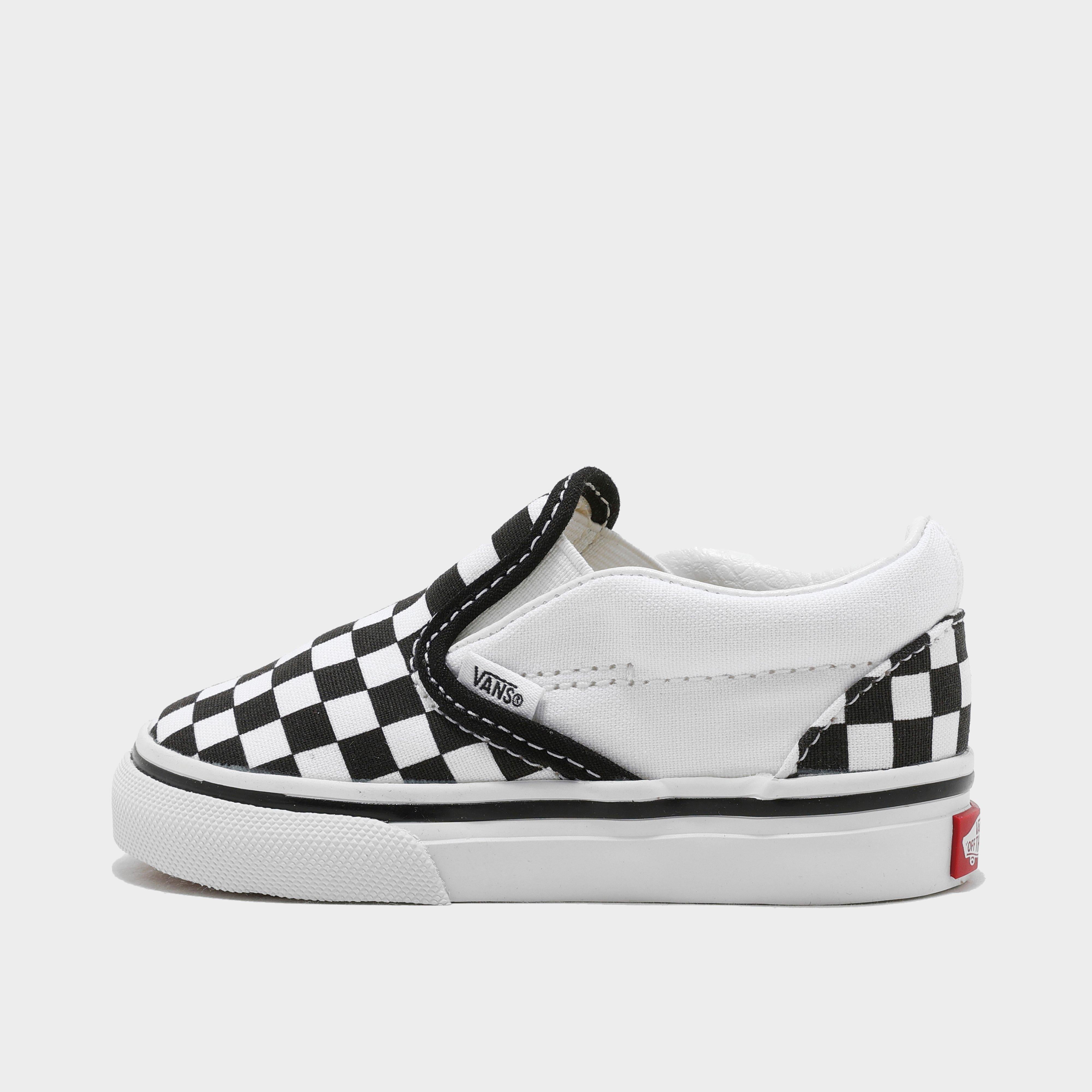 รองเท้าเด็กวัยหัดเดิน Classic Slip-On Checkerboard