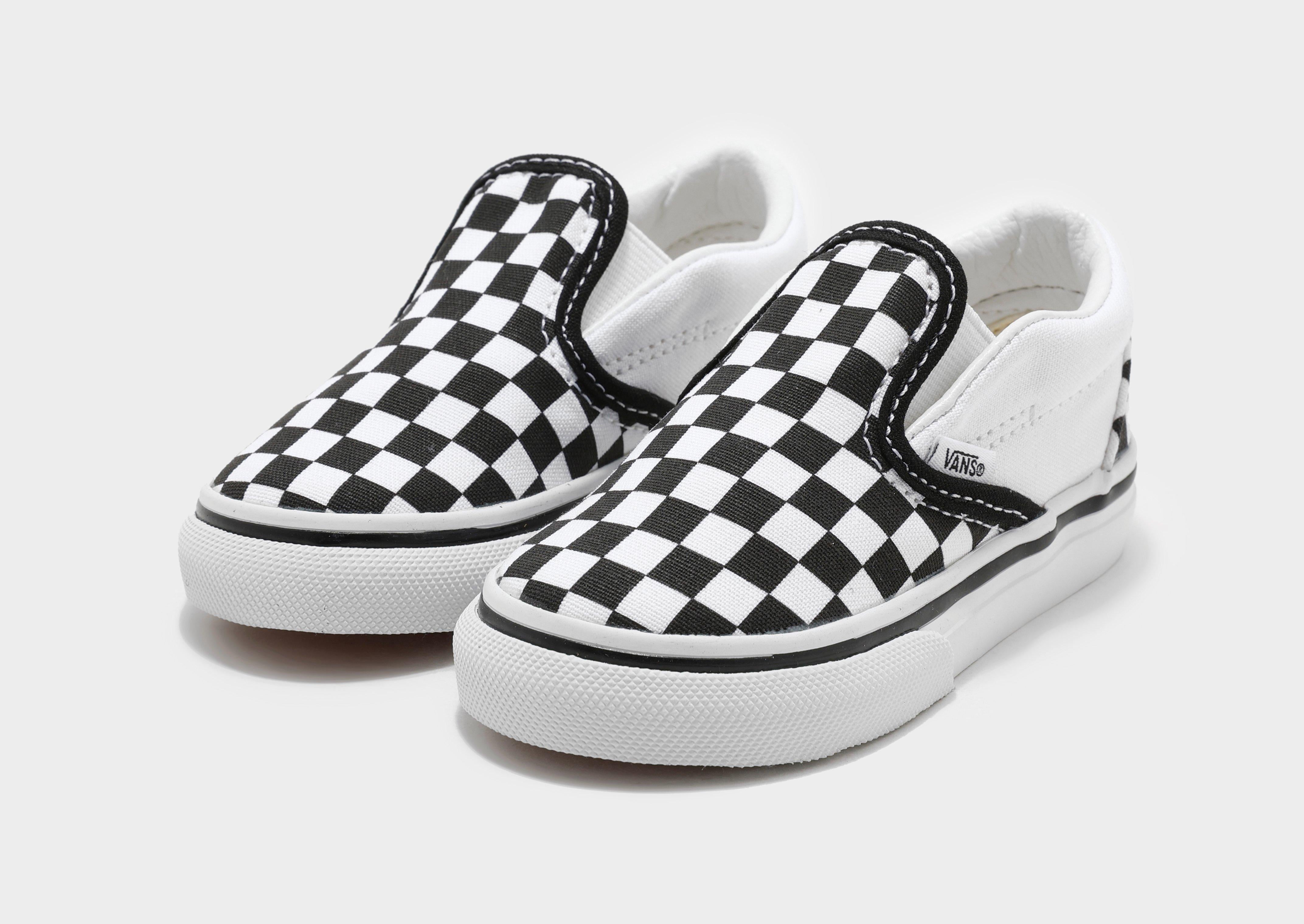 รองเท้าเด็กวัยหัดเดิน Classic Slip-On Checkerboard