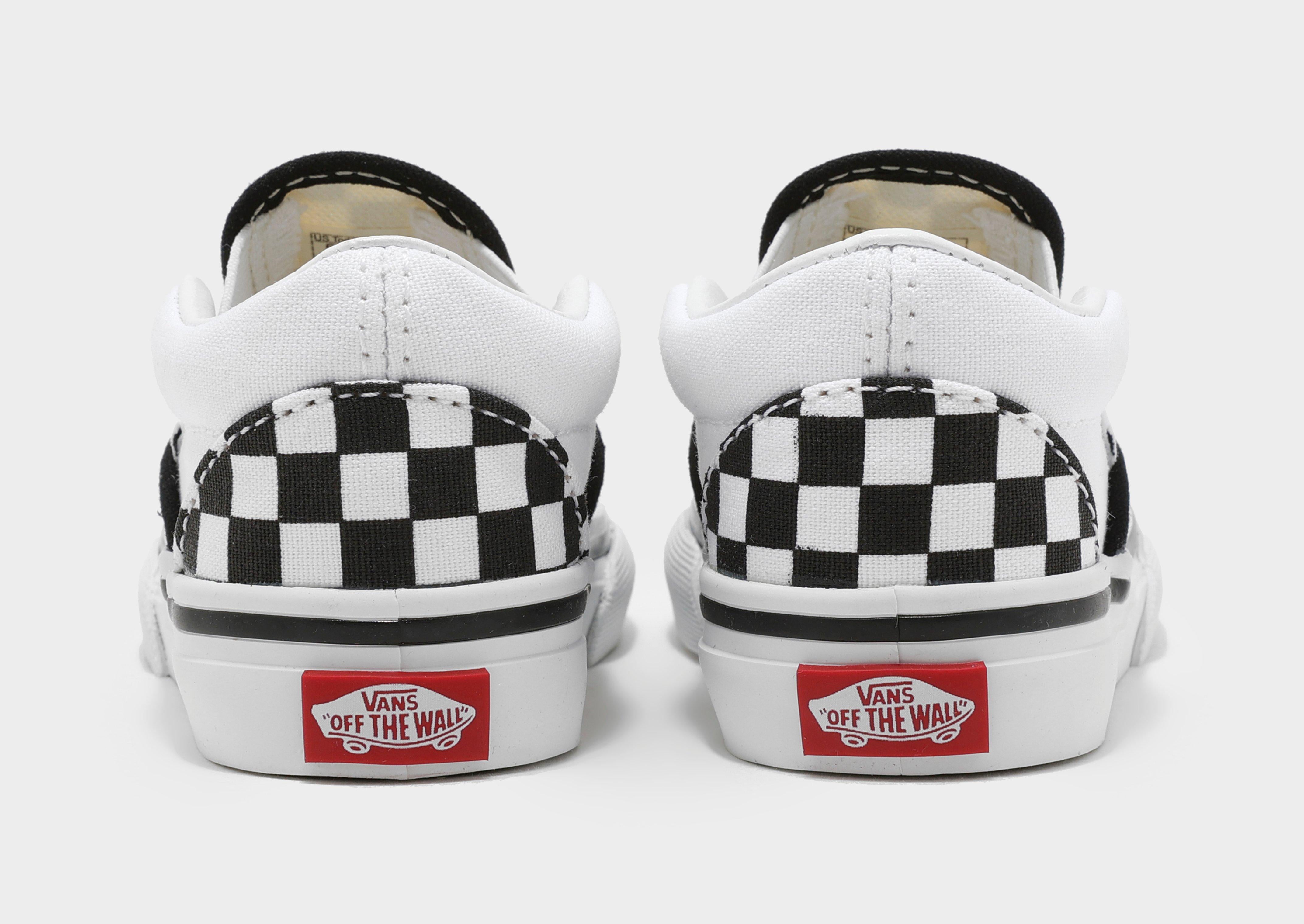 รองเท้าเด็กวัยหัดเดิน Classic Slip-On Checkerboard