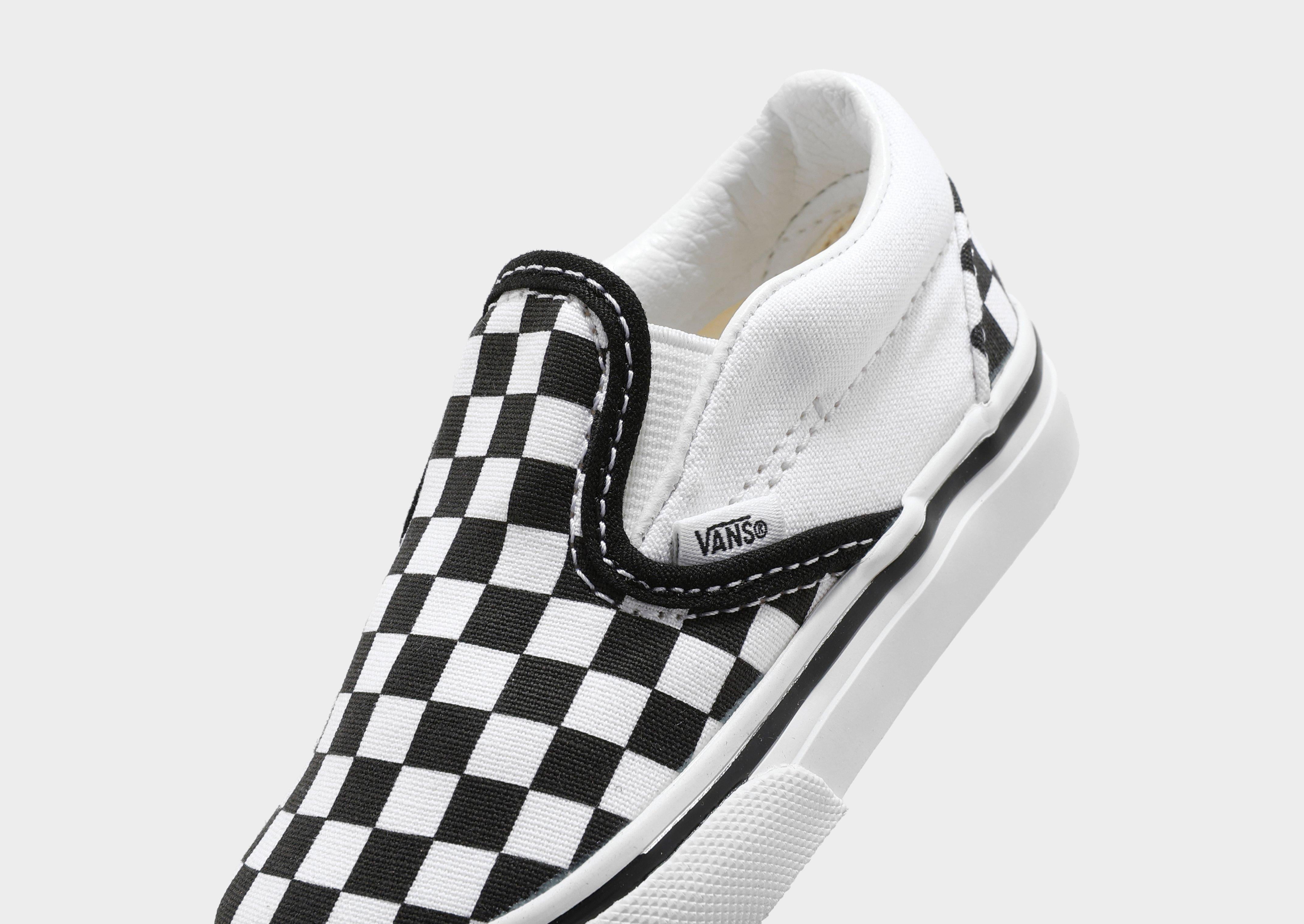 รองเท้าเด็กวัยหัดเดิน Classic Slip-On Checkerboard