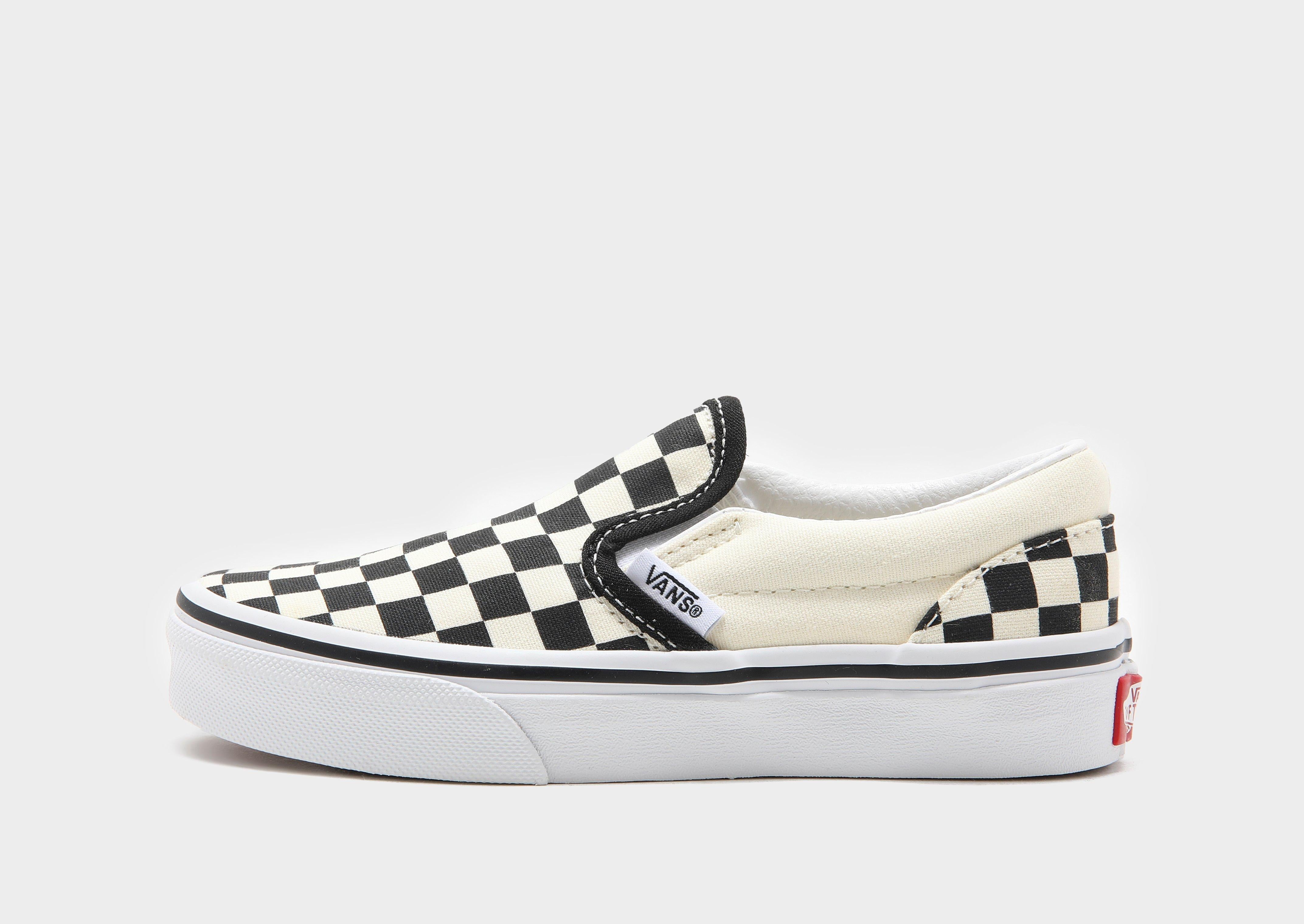 รองเท้าเด็กเล็ก Classic Slip-On Checkerboard