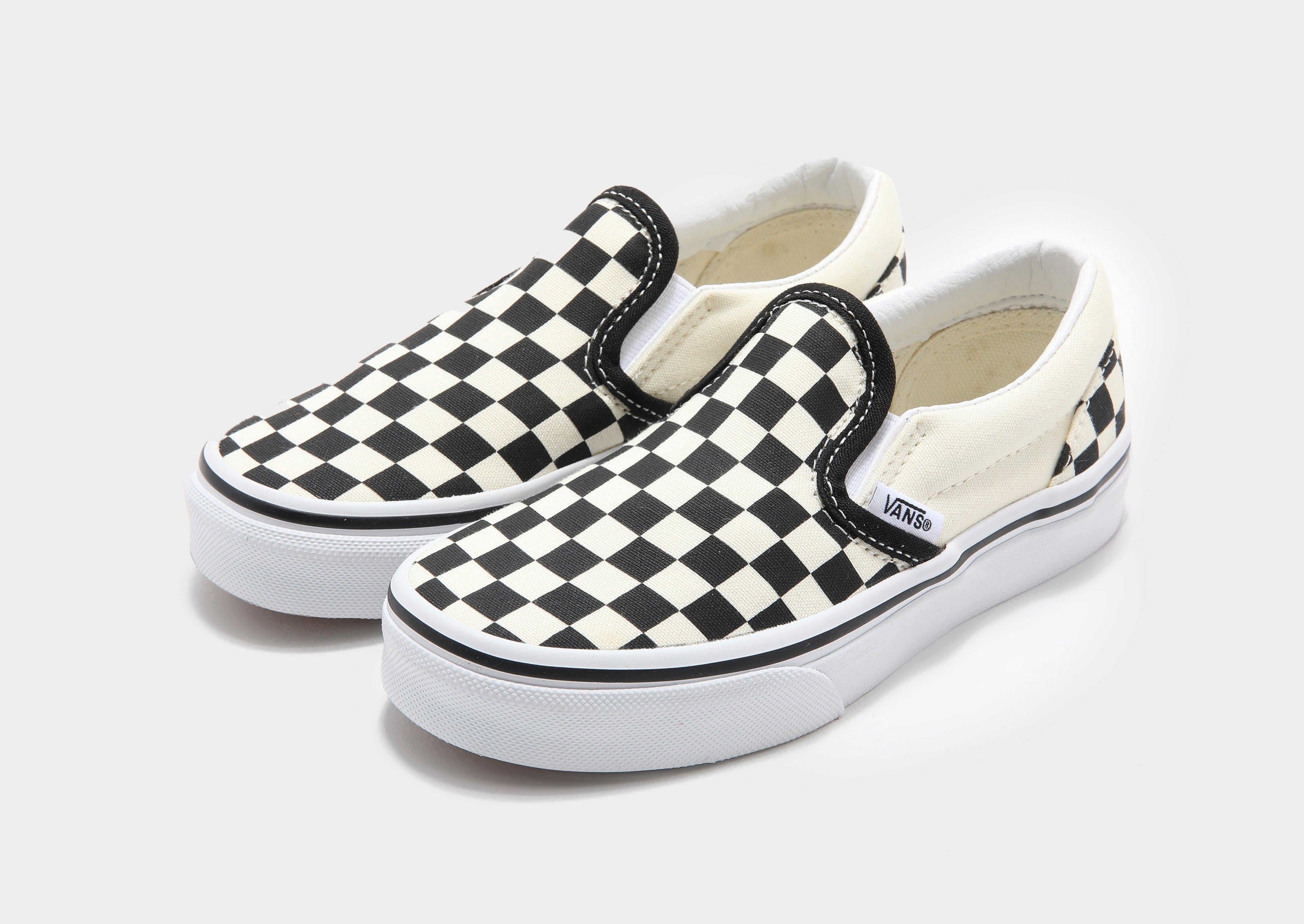 รองเท้าเด็กเล็ก Classic Slip-On Checkerboard