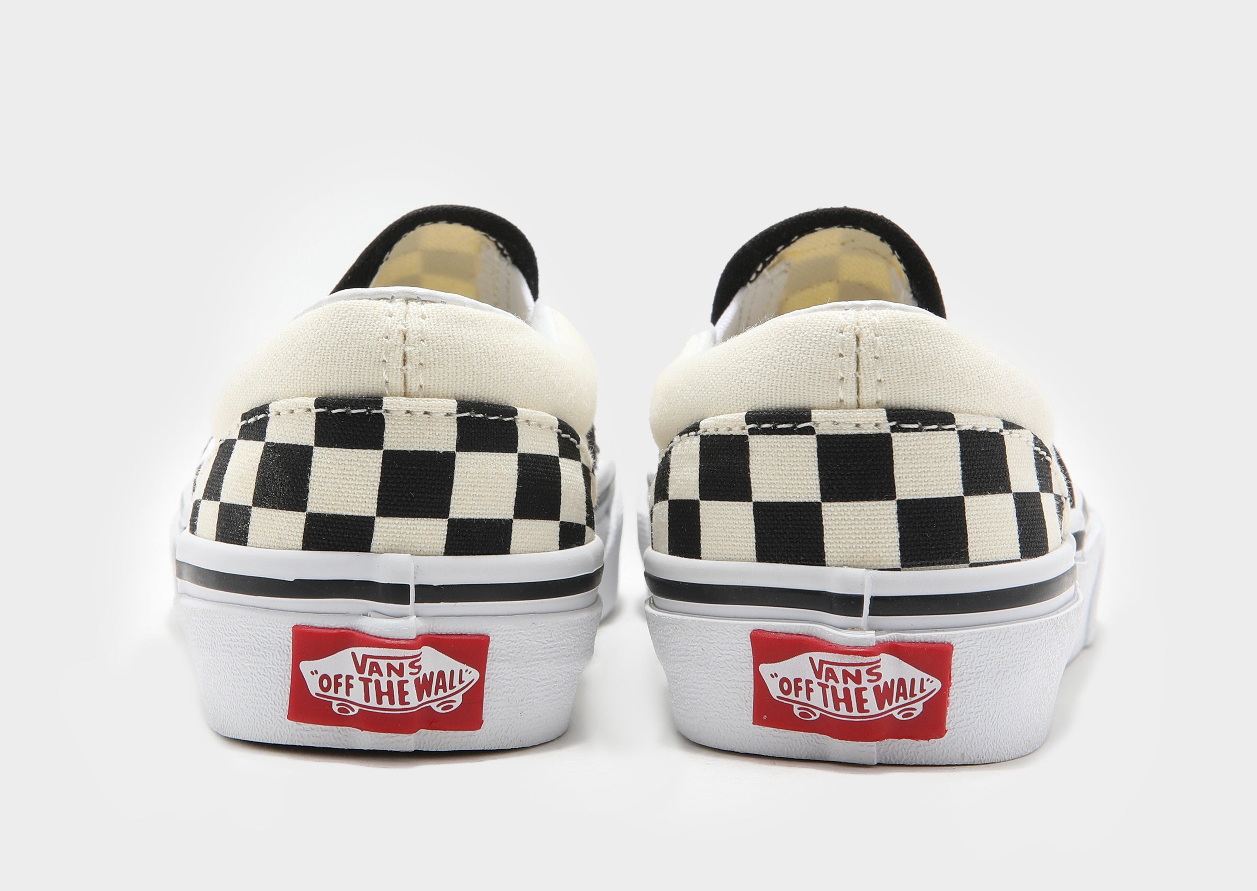 รองเท้าเด็กเล็ก Classic Slip-On Checkerboard