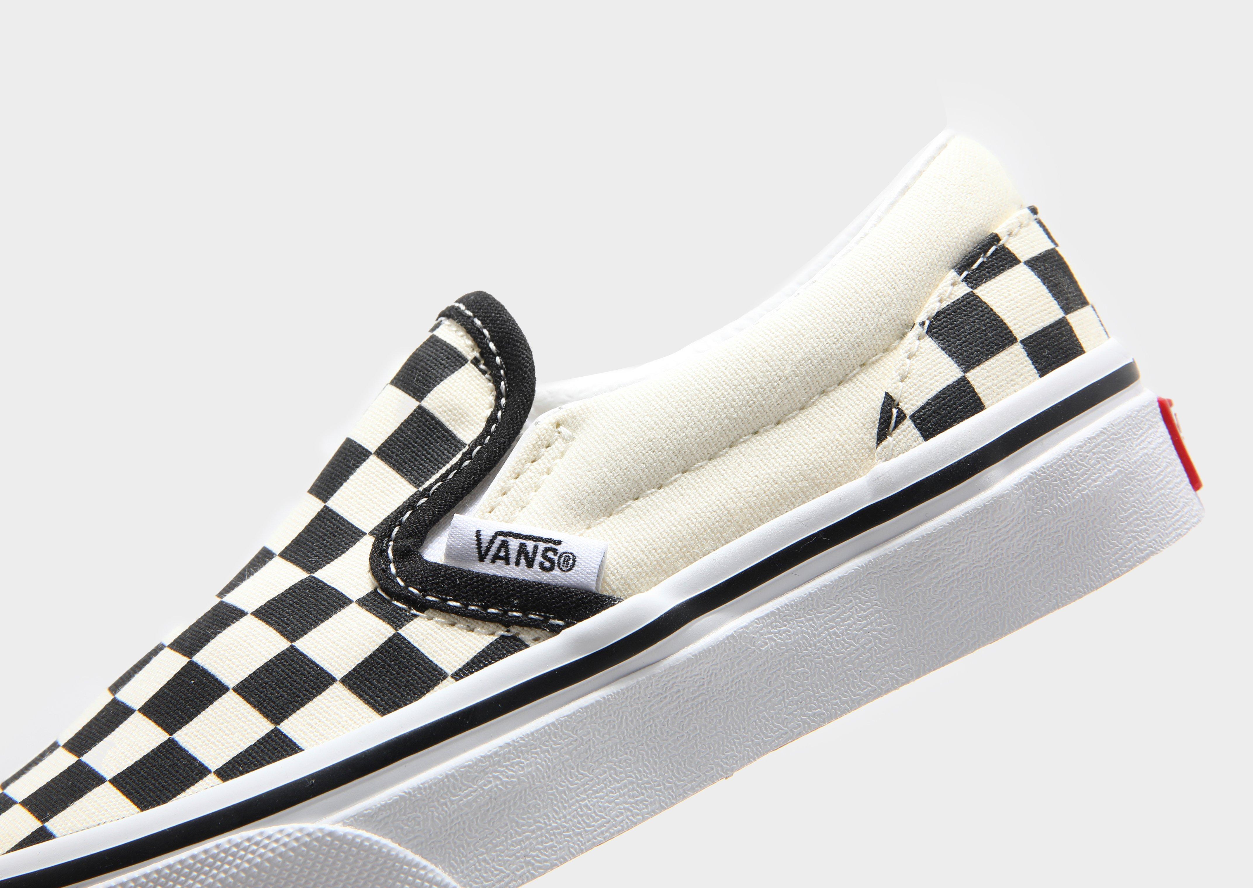 รองเท้าเด็กเล็ก Classic Slip-On Checkerboard