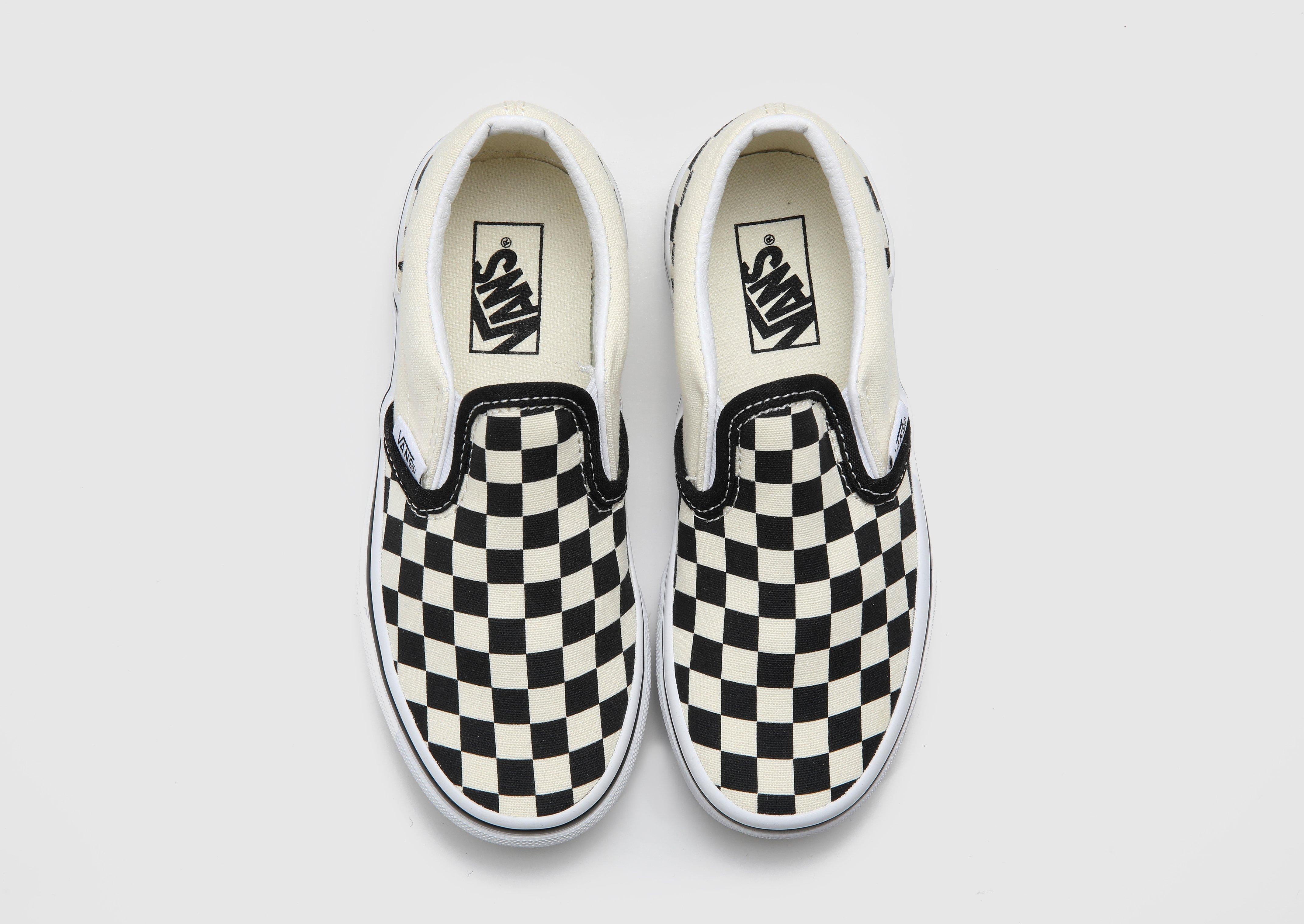 รองเท้าเด็กเล็ก Classic Slip-On Checkerboard