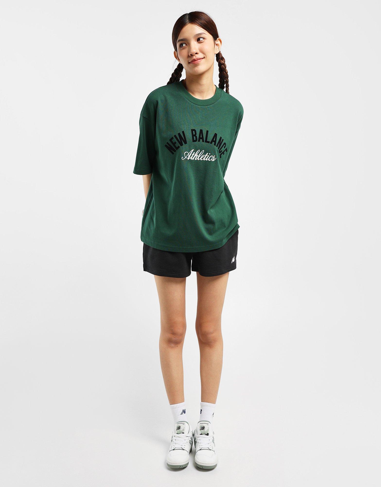 เสื้อยืดผู้หญิง Athletics Graphic Oversized